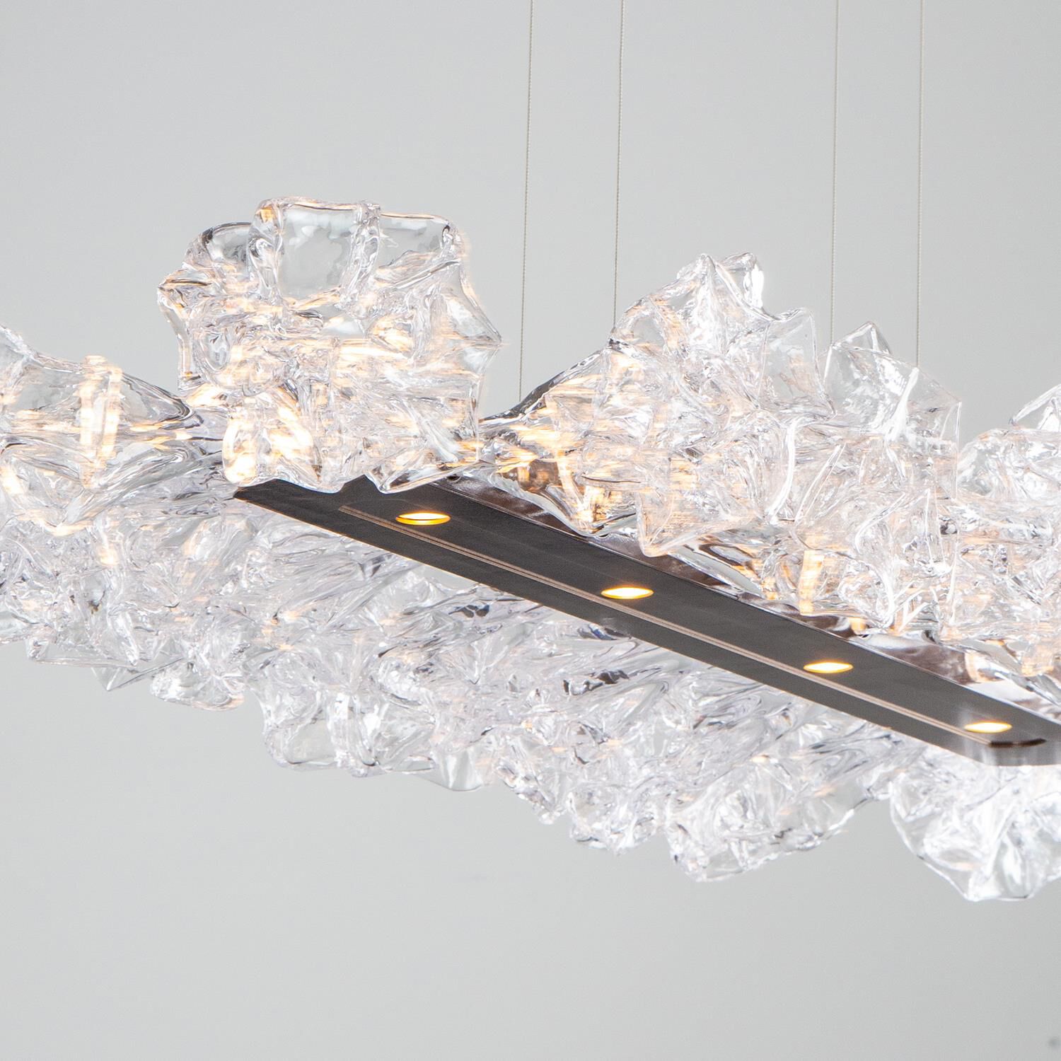 Blossom 48 Inch 20 Light LED Linear Suspension Light by Hammerton Studio