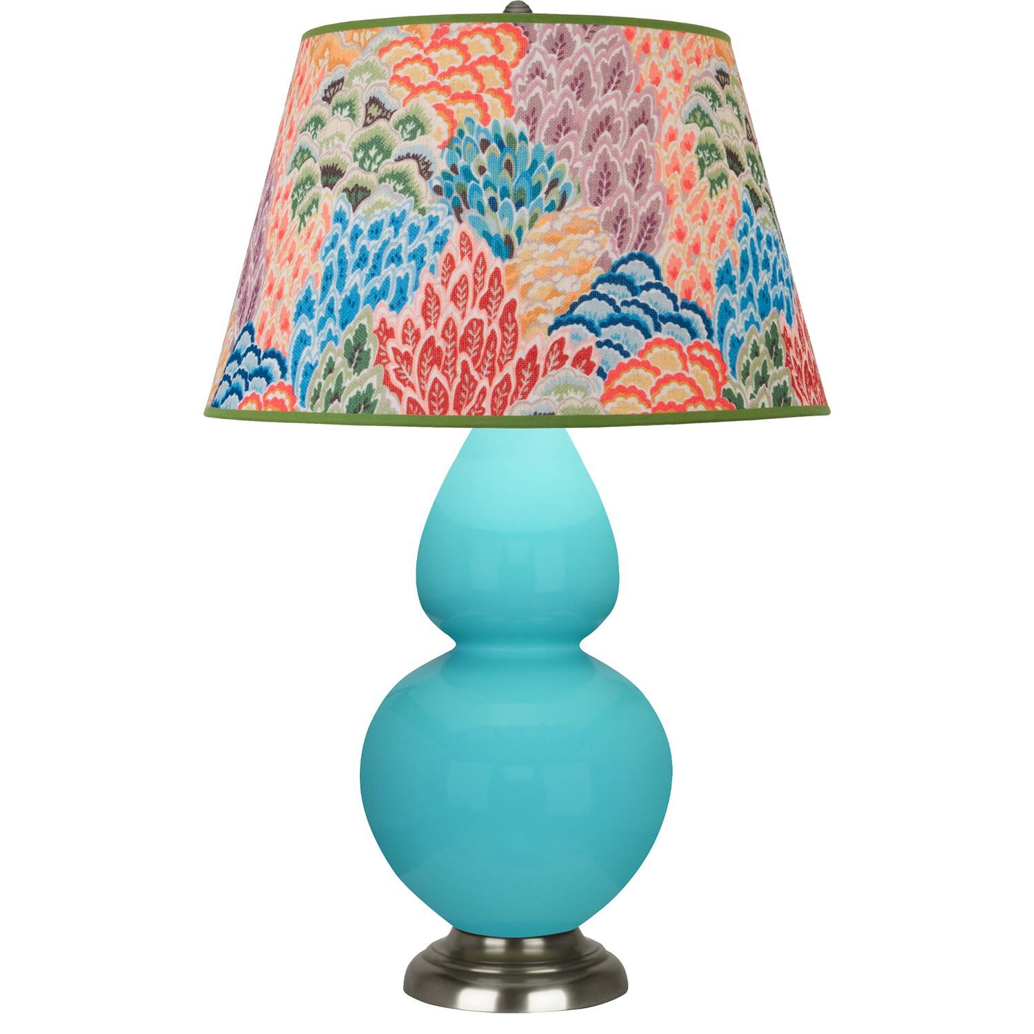 Double Gourd 31 Inch Table Lamp by Robert Abbey