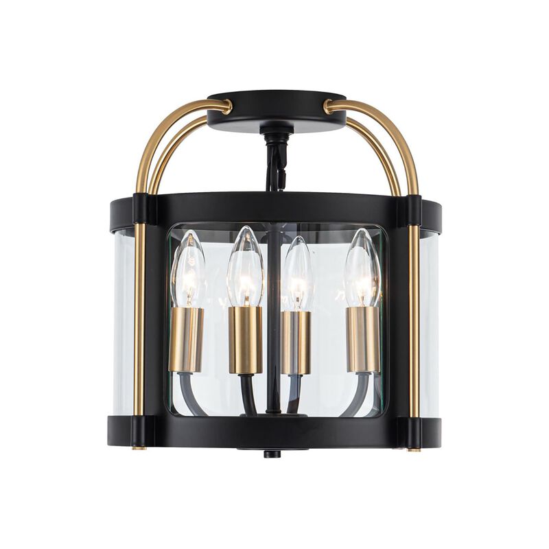 Kevin Kraemer Bonita 13 Inch Semi Flush Mount by Artcraft