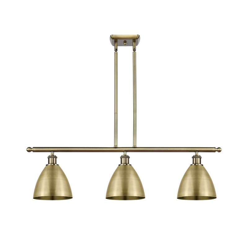 Bruno Marashlian Ballston Dome 36 Inch 3 Light Linear Suspension Light by Innovations Lighting