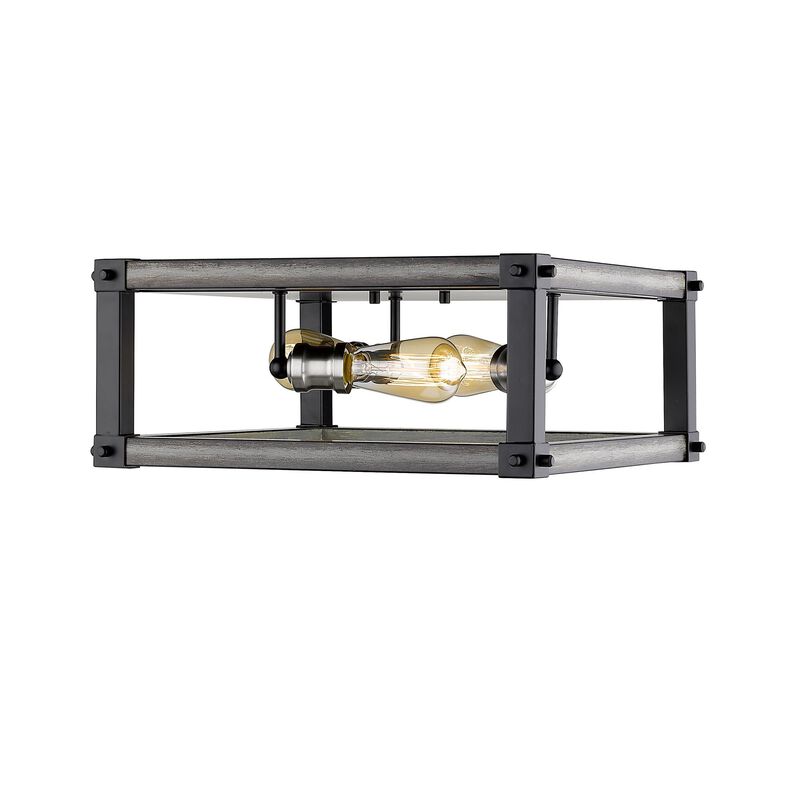 Kirkland 16 Inch 3 Light Flush Mount by Z-Lite