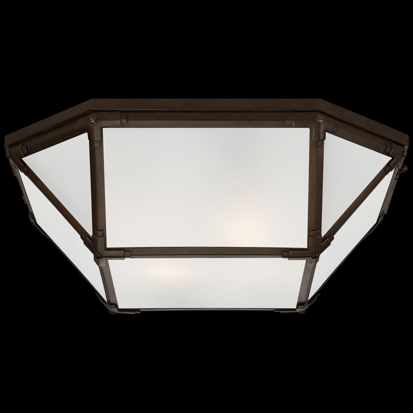Suzanne Kasler Morris 20 Inch 4 Light Flush Mount by Visual Comfort Signature Collection