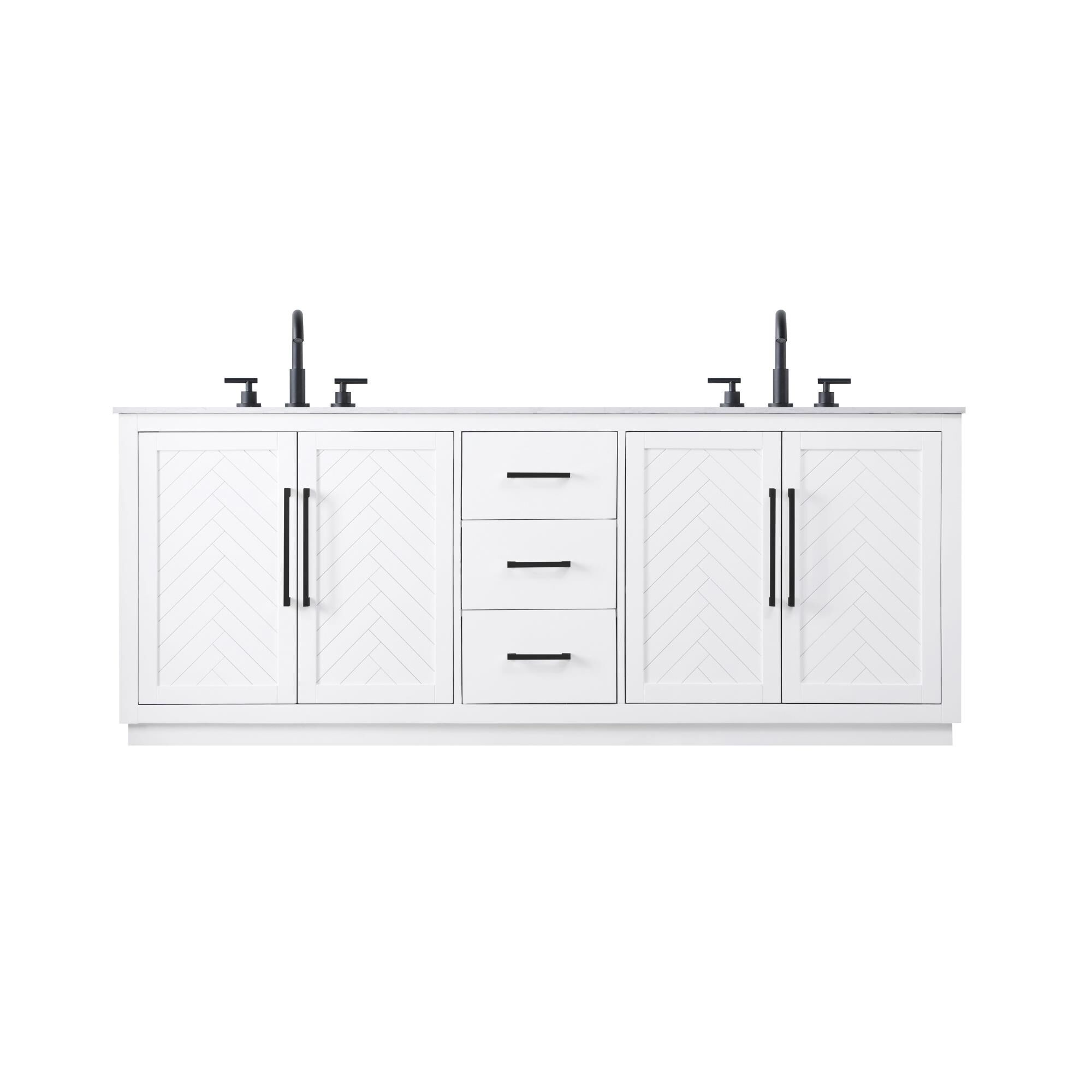 Chase 84 Inch Bath Vanity by Elegant Dcor