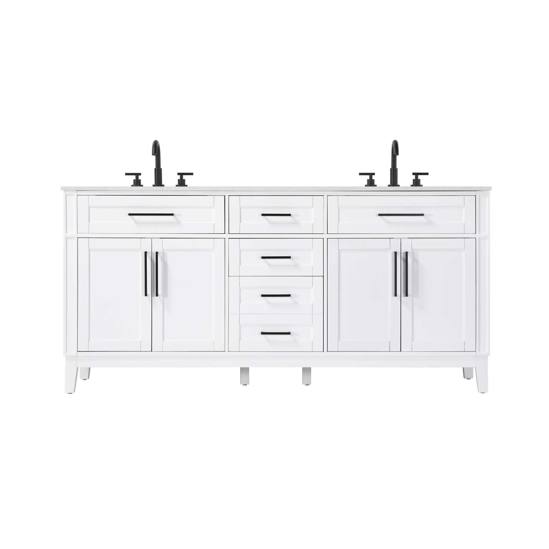 Virginia 72 Inch Bath Vanity by Elegant Decor