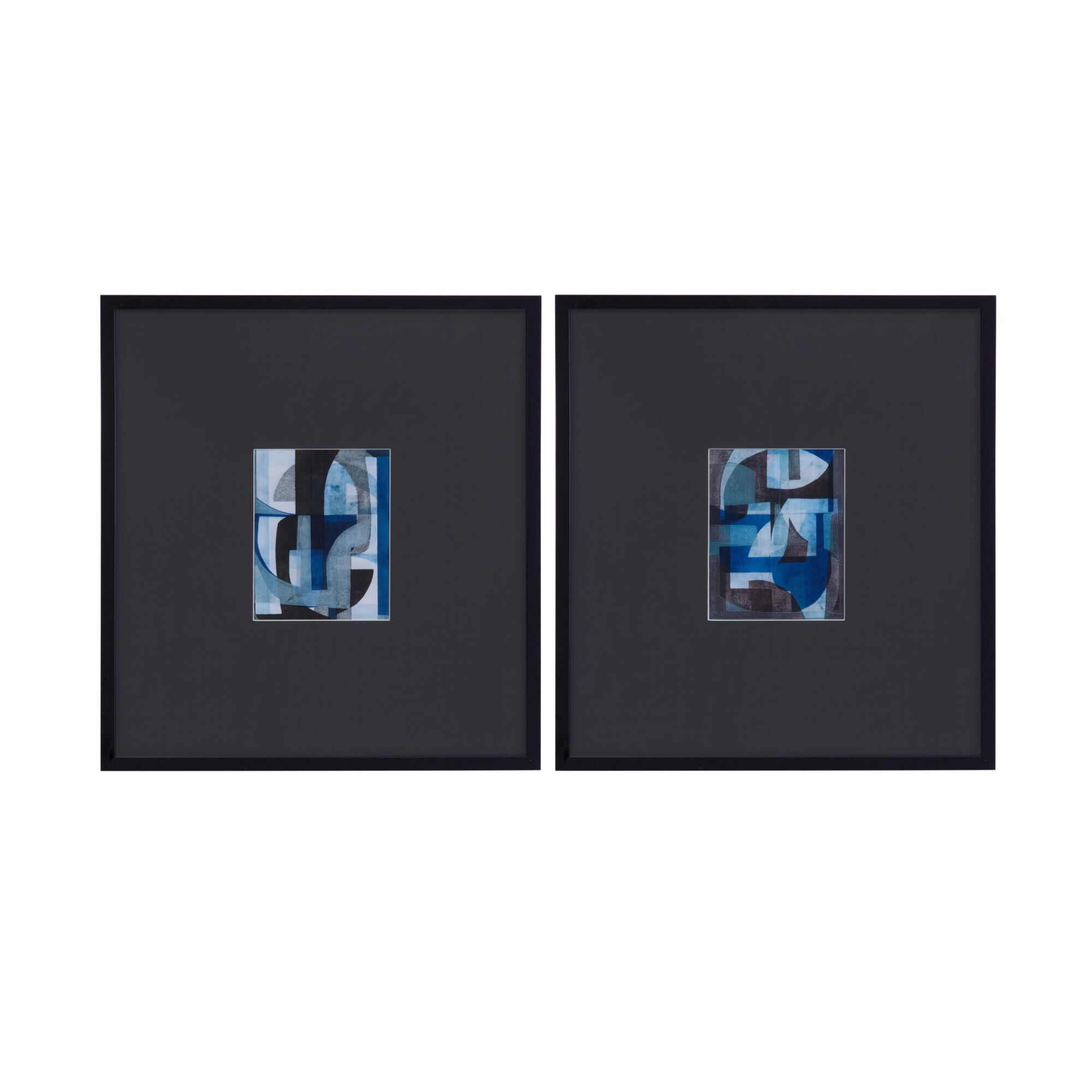 Shown in Matte Black, Blue and Clear finish