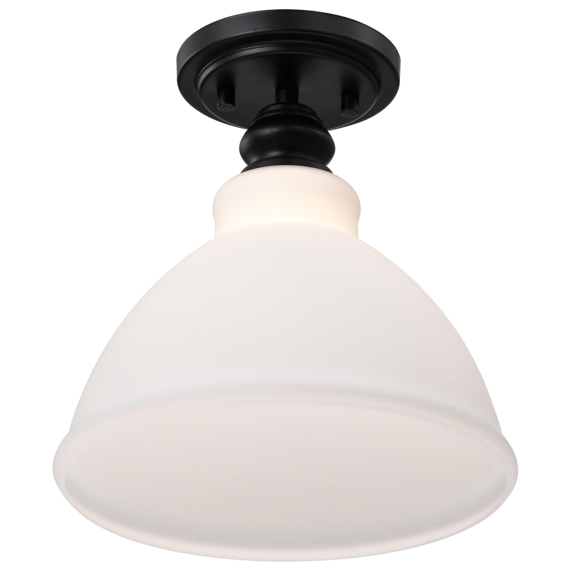 Russel 10 Inch Semi Flush Mount by Nuvo Lighting