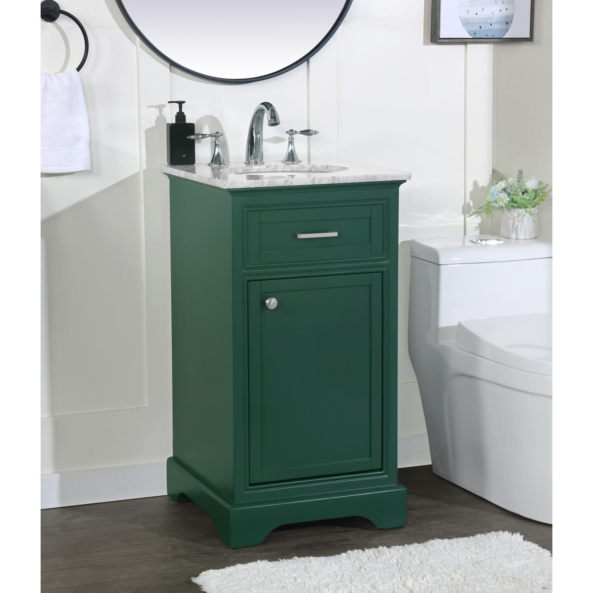 Shown in Green finish