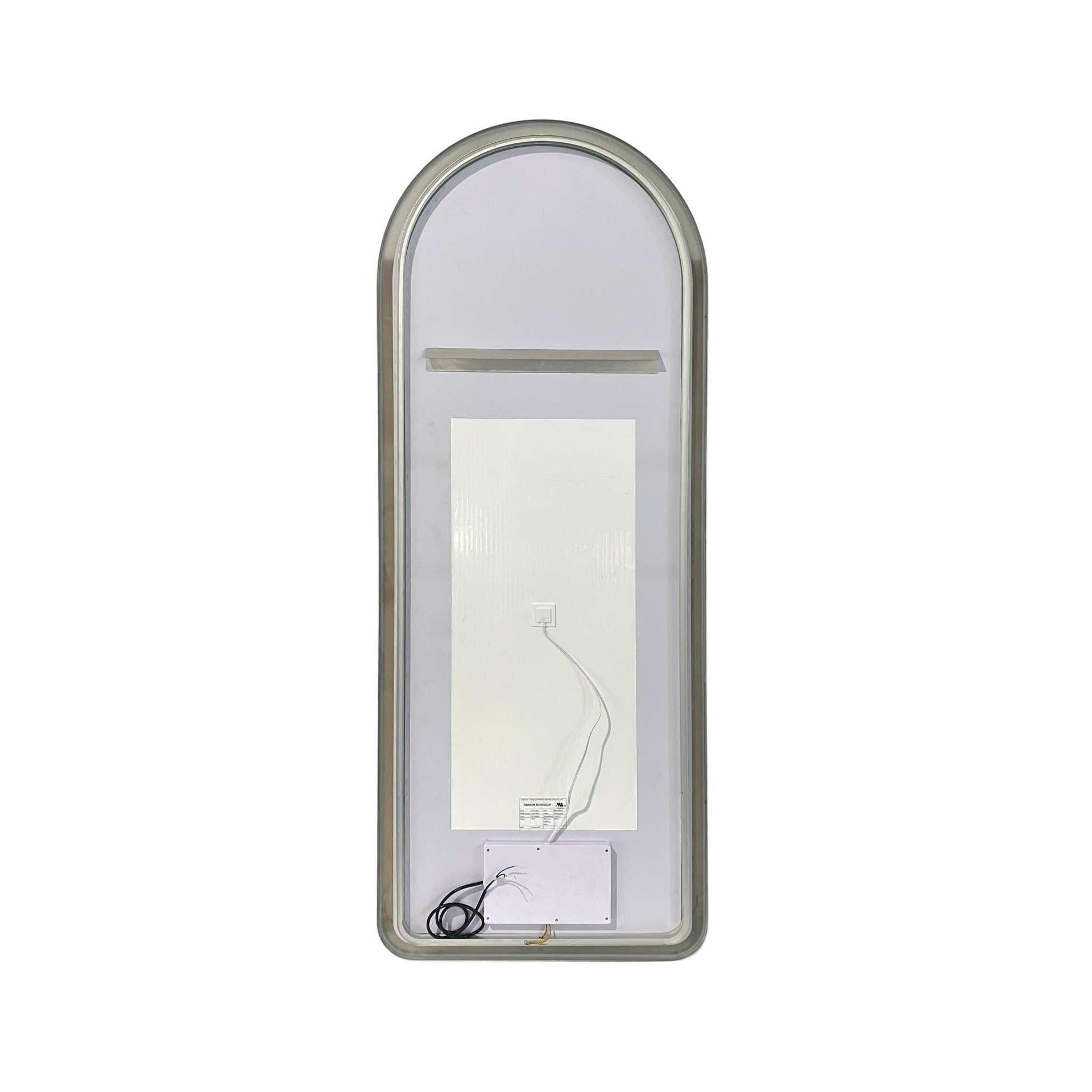 Harmoni 72 Inch Arched LED Lighted Mirror by Elegant Decor