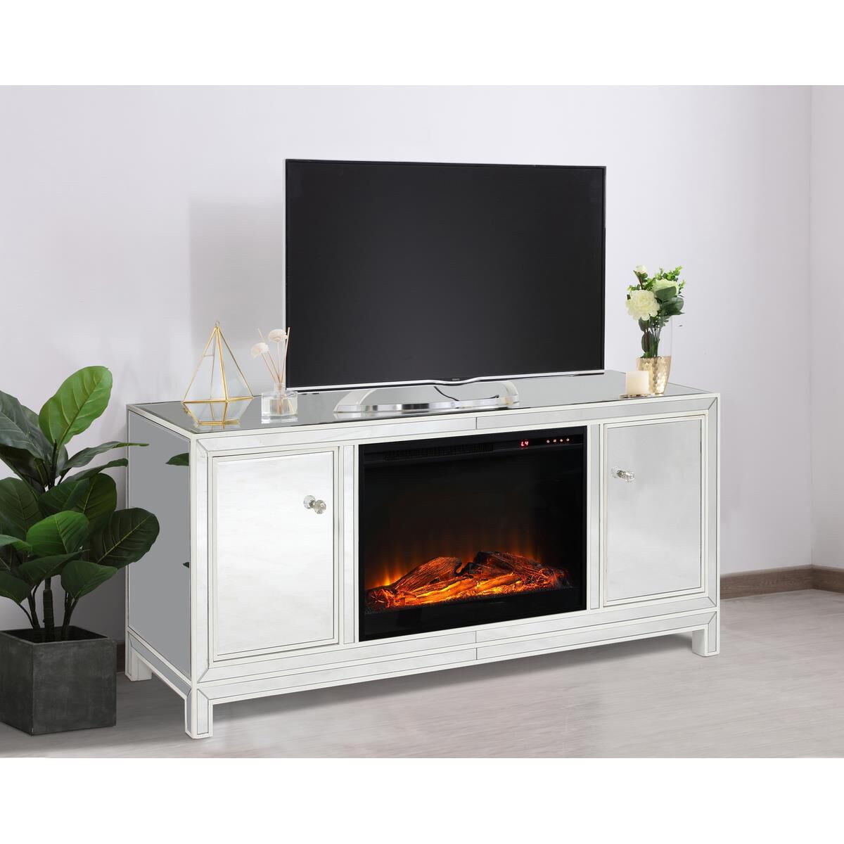 Reflexion 60 Inch Media Console by Elegant Decor