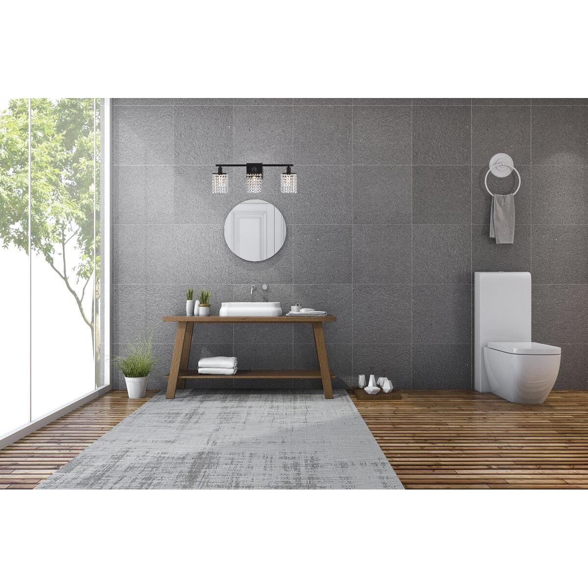 Phineas 24 Inch 3 Light Bath Vanity Light by Elegant Lighting