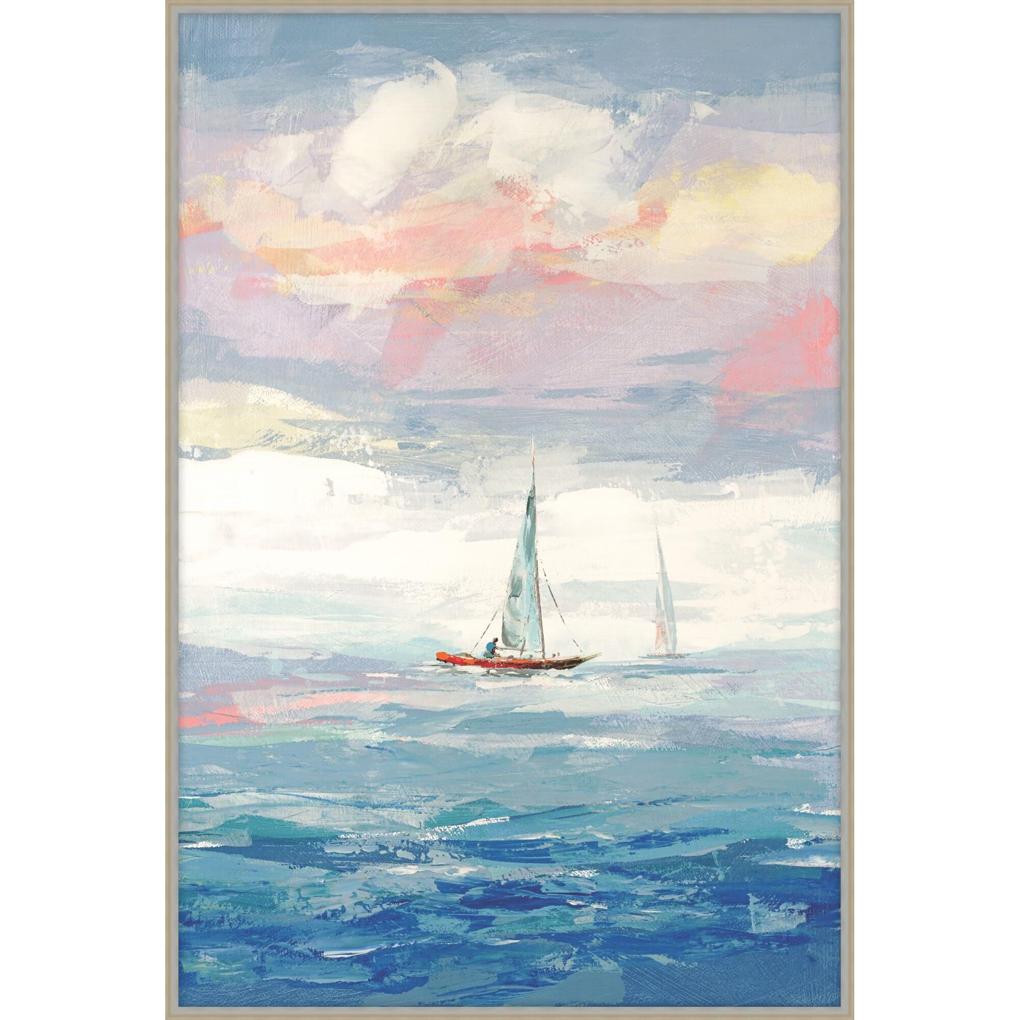 Rythmic Sunbeams Print by LEVEL57