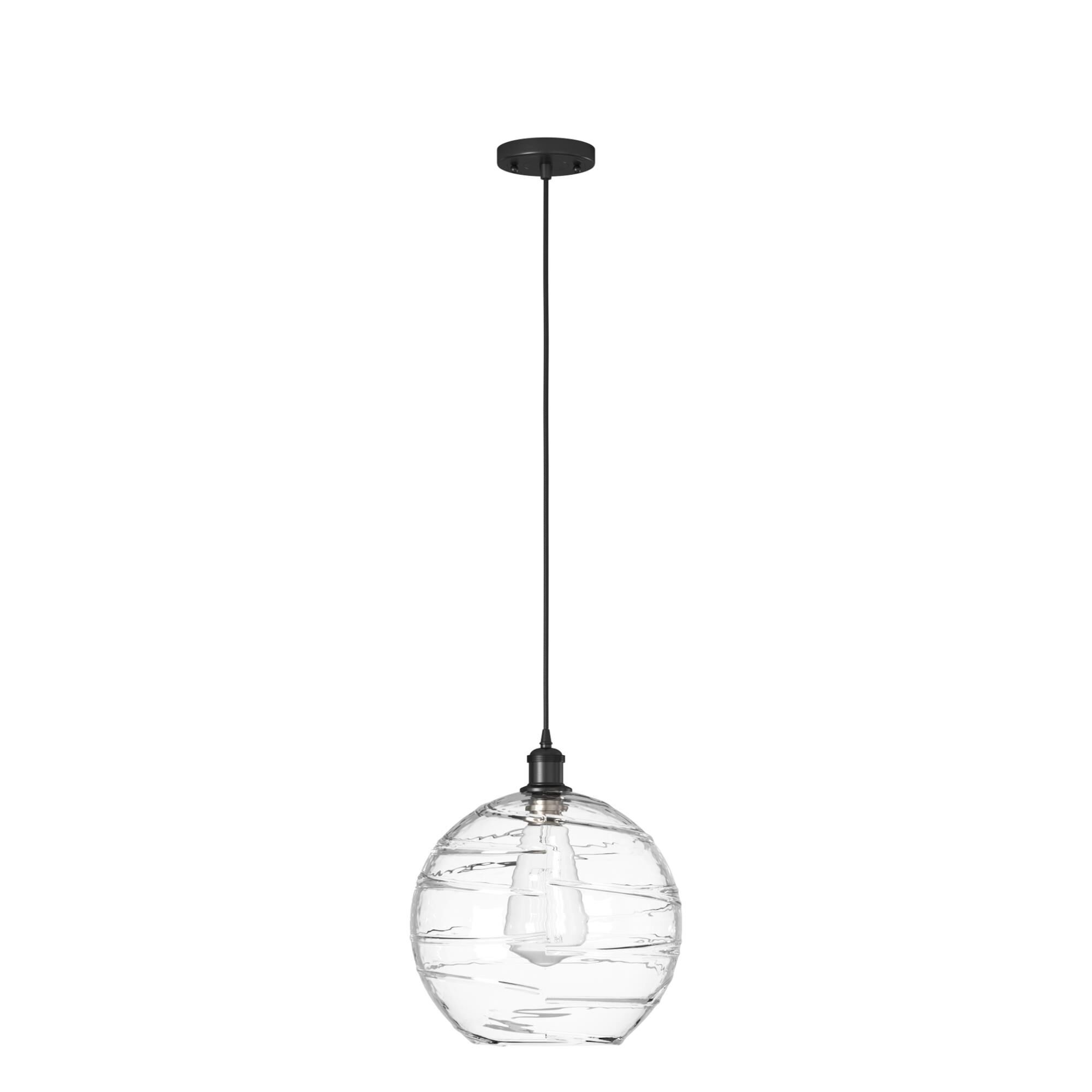 Bruno Marashlian Athens Deco Swirl 12 Inch Mini Pendant by Innovations Lighting