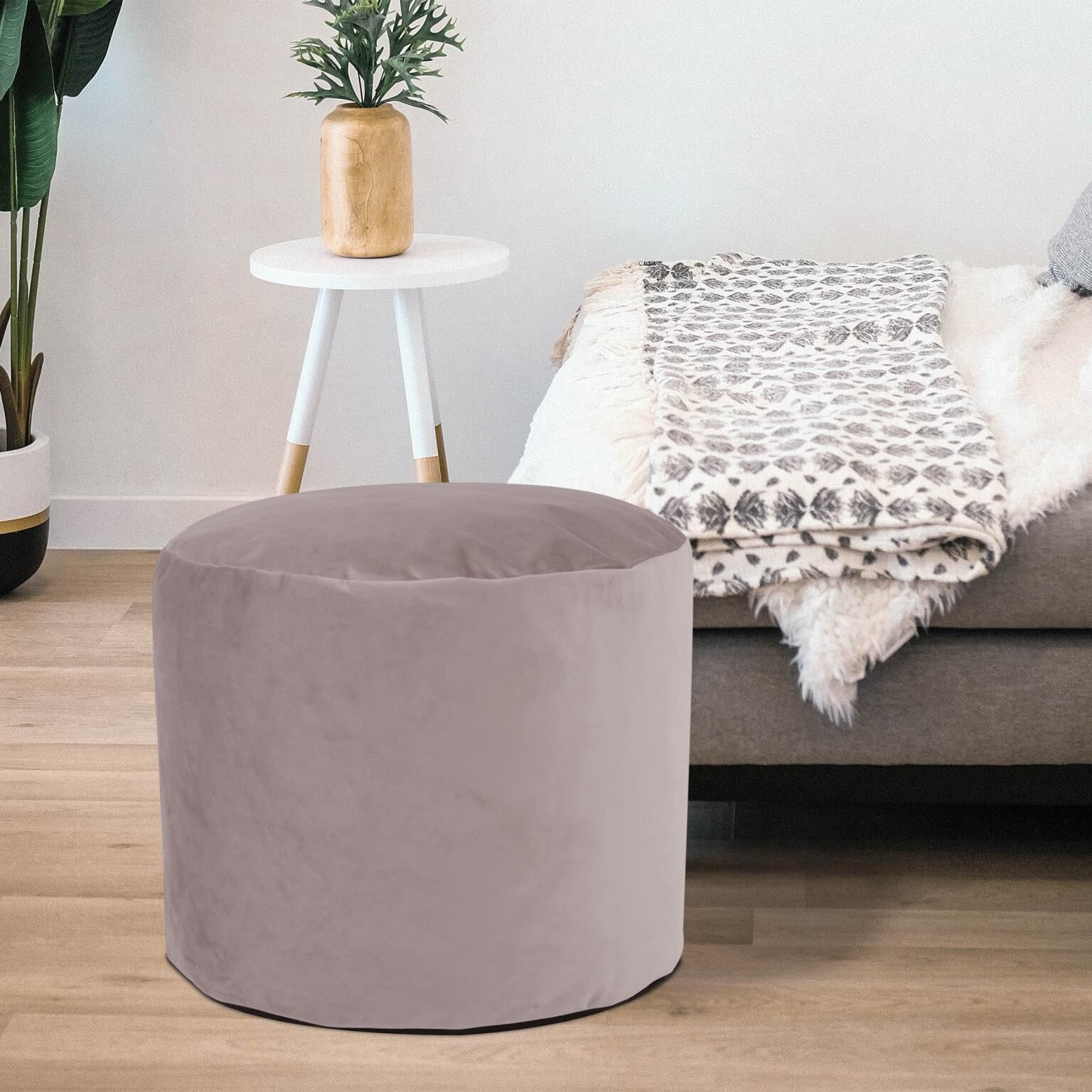 The Bella Pouf Ottoman by Howard Elliott Collection
