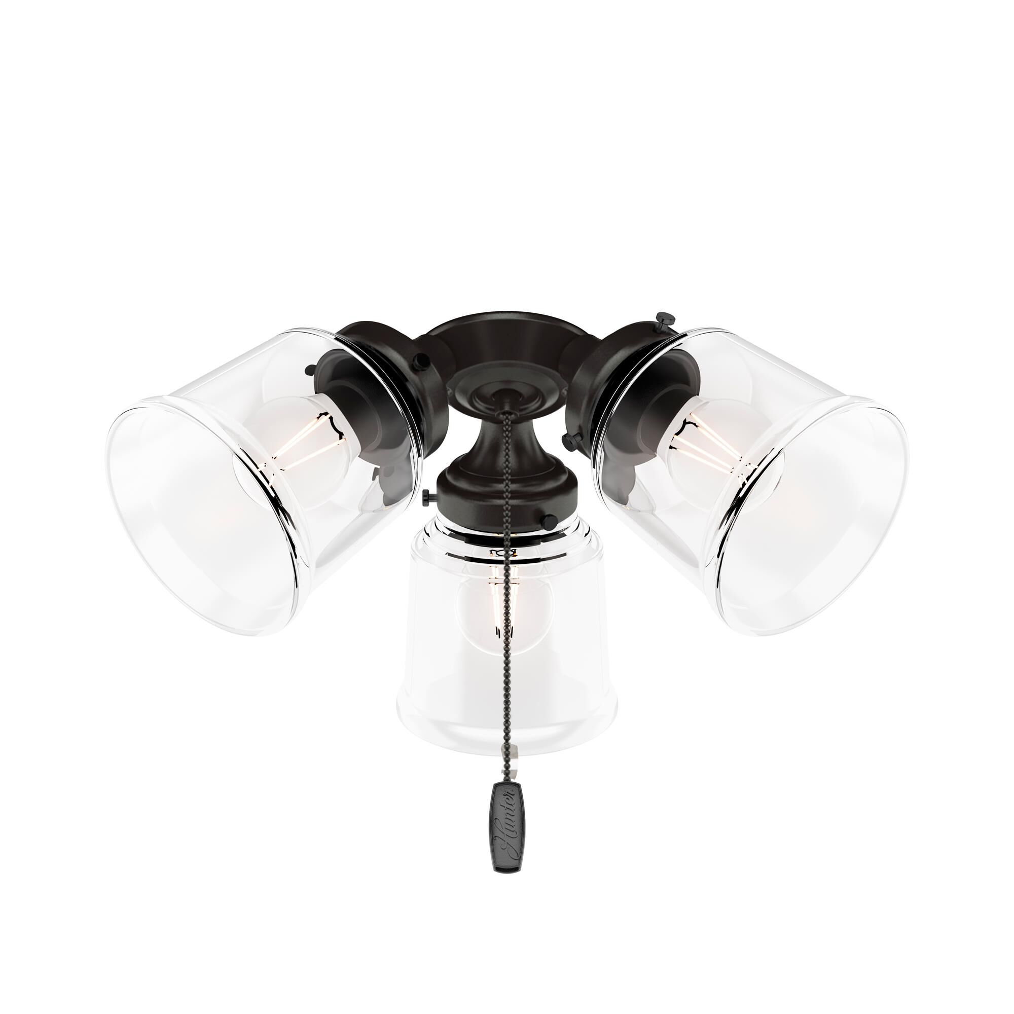 Shown in Noble Bronze finish and Clear glass