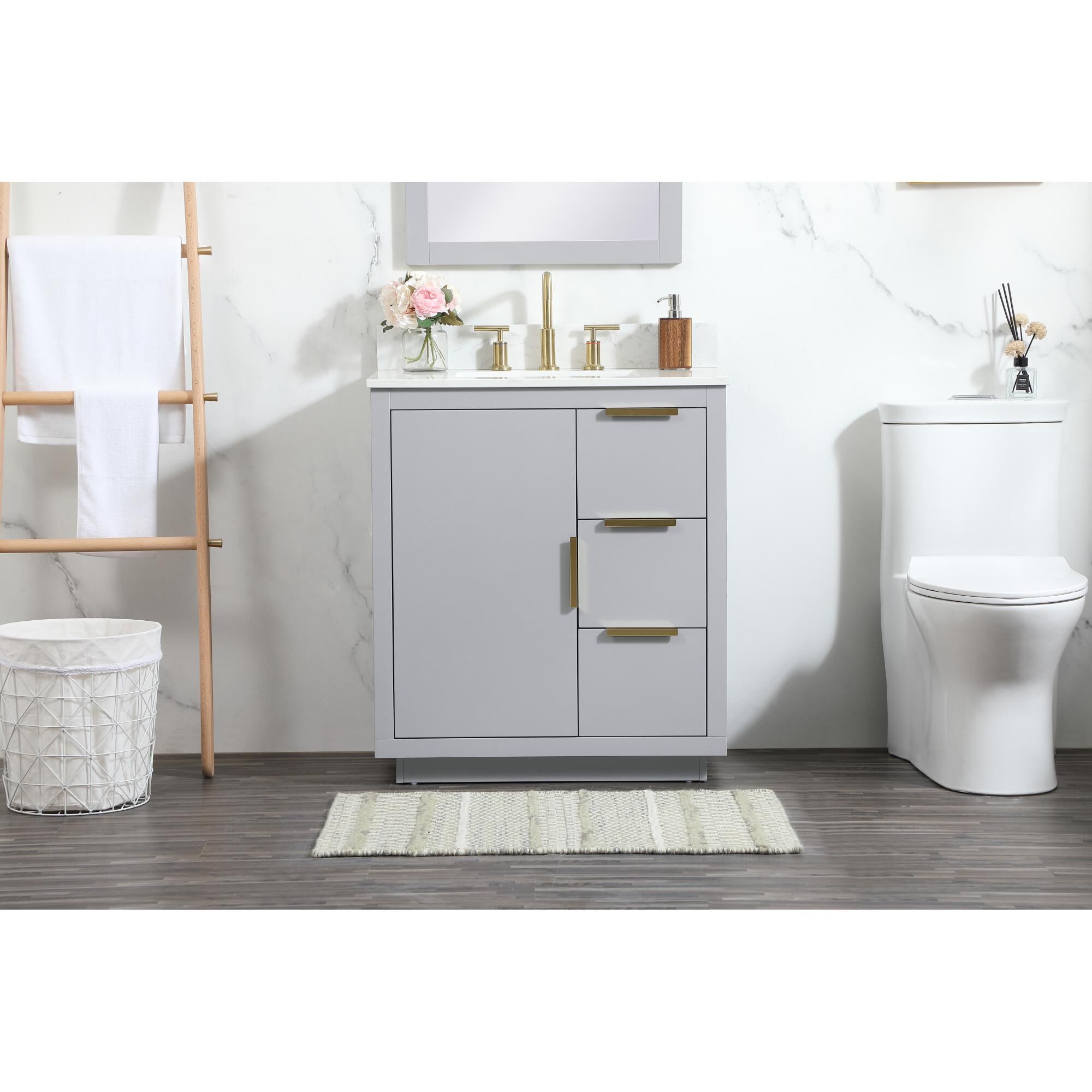 Blake 30 Inch Bath Vanity by Elegant Decor