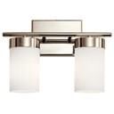 Ciona 14 Inch 2 Light Bath Vanity Light by Kichler Lighting