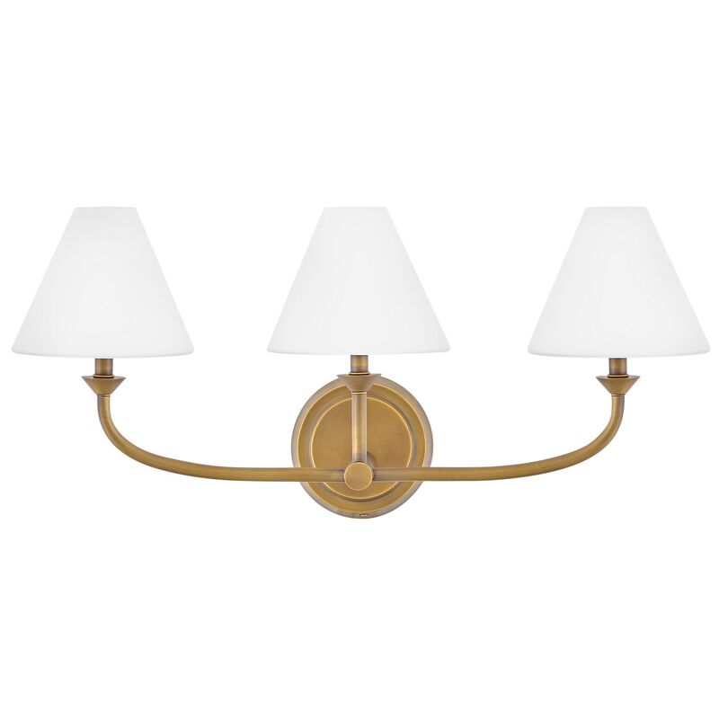 Greta 24 Inch 3 Light Bath Vanity Light by Hinkley