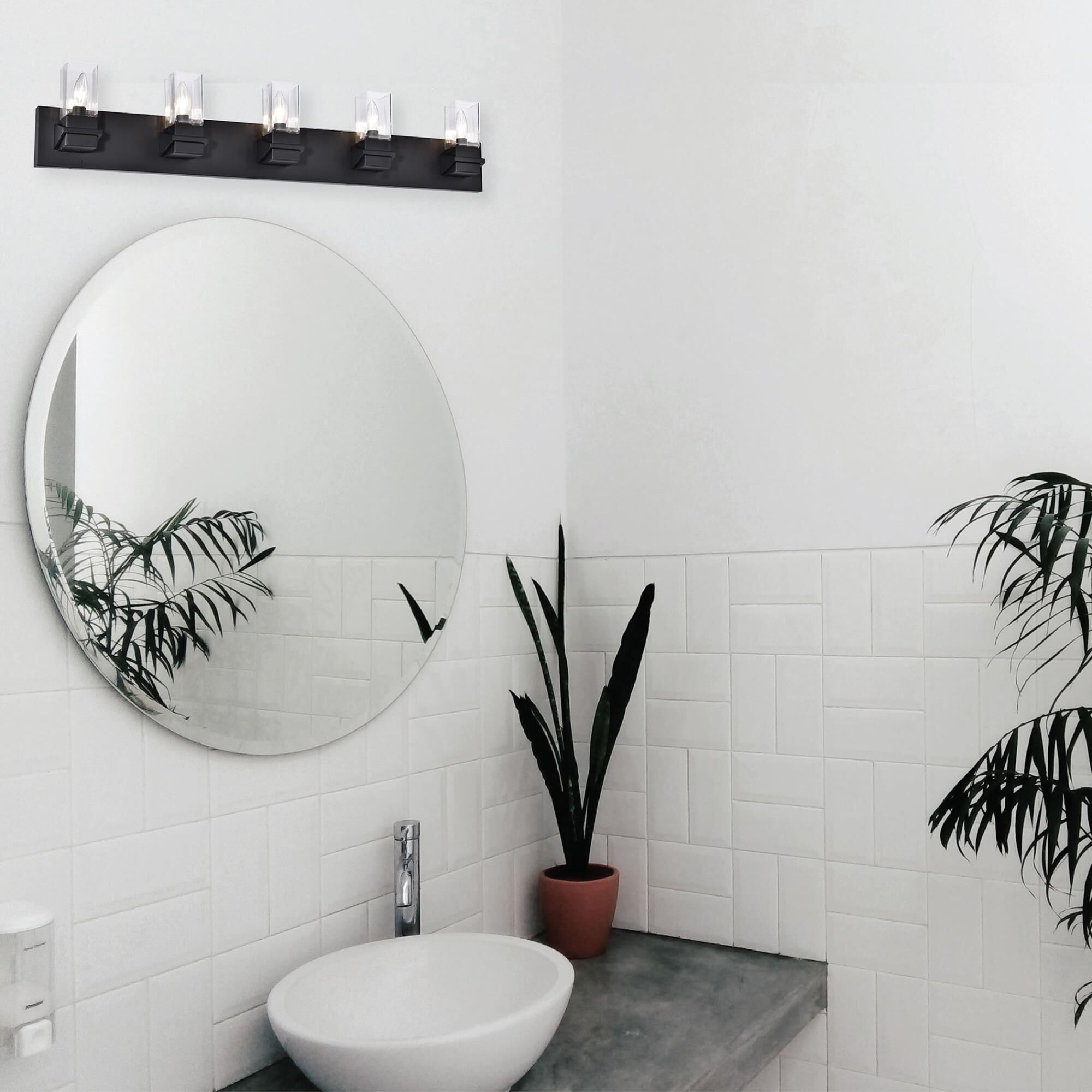 Veronica 40 Inch 5 Light Bath Vanity Light by Dainolite