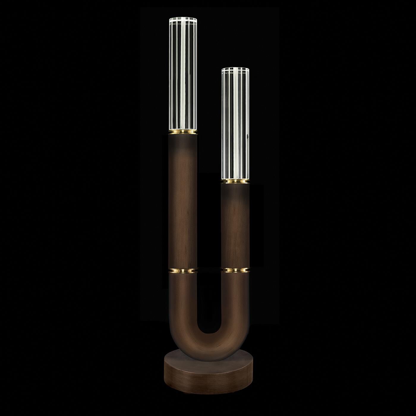 Shown with True crystal and False glass