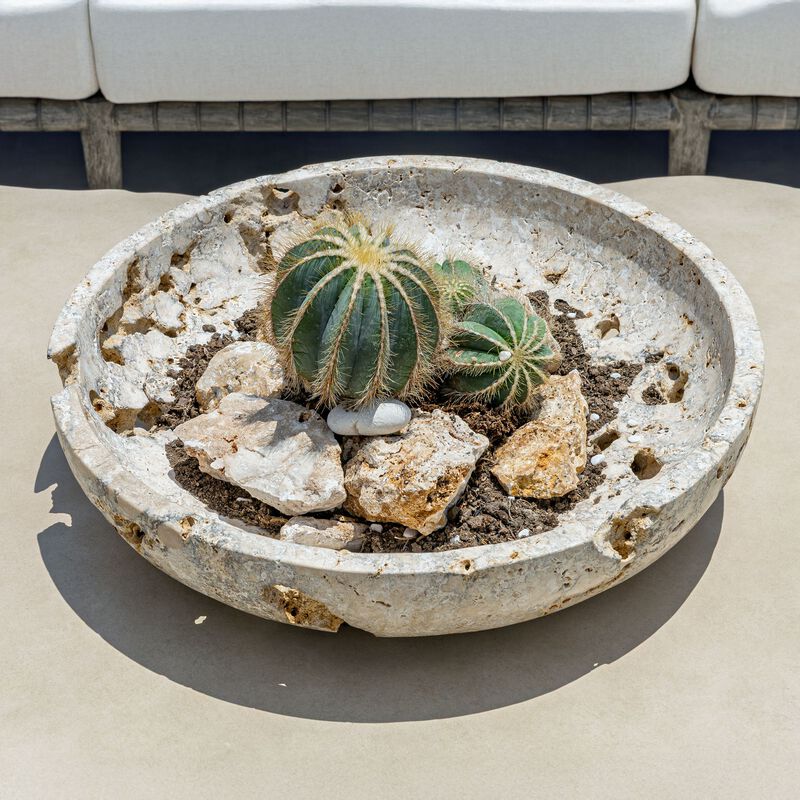 Quarried Stone Bowl by Uttermost