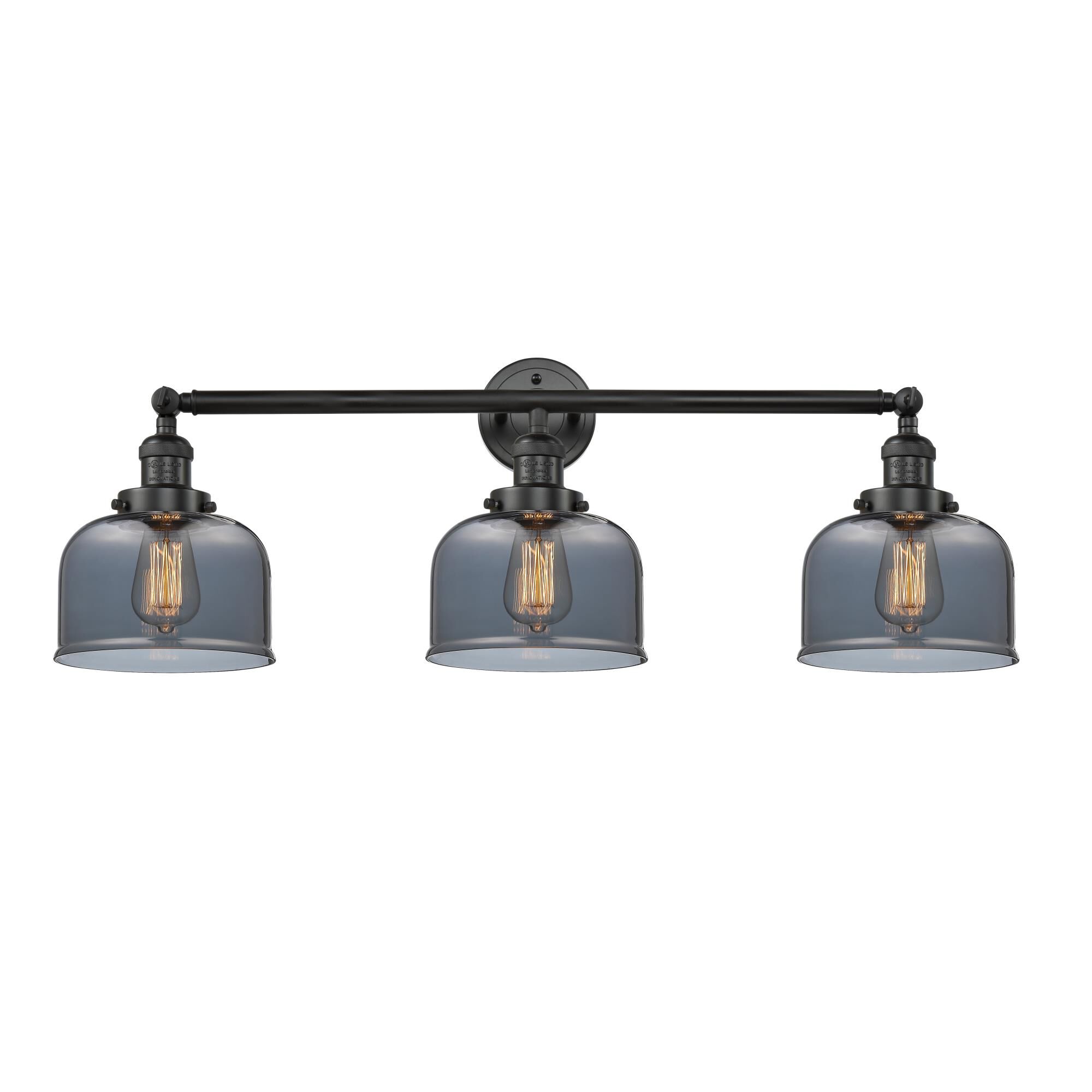 Bruno Marashlian Large Bell 32 Inch 3 Light Bath Vanity Light by Innovations Lighting