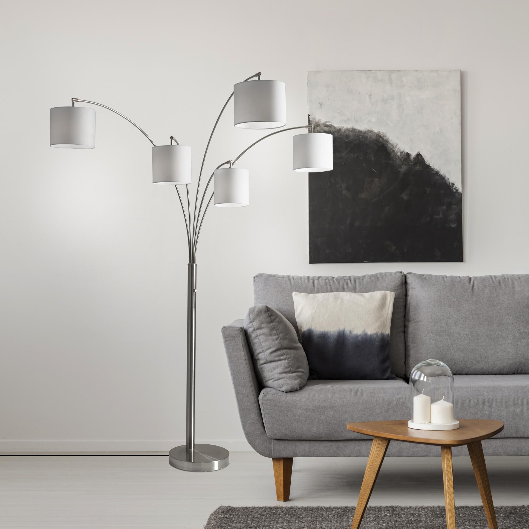 Trinity 82 Inch Floor Lamp by Adesso