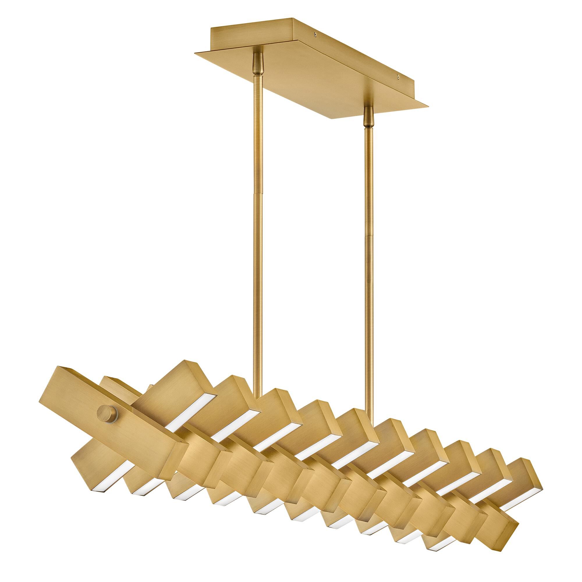 Stitch Medium Linear Chandelier,