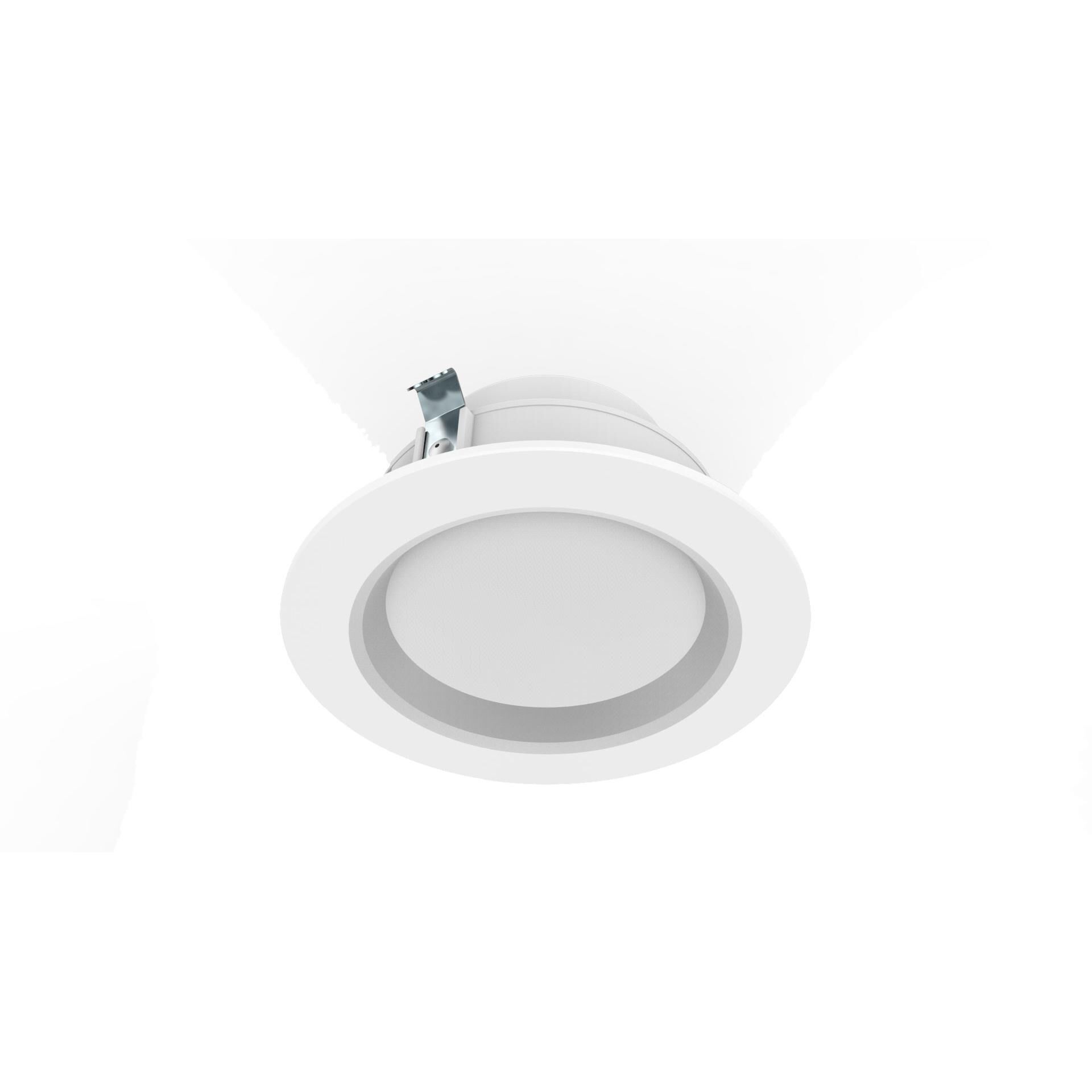 4 Inch 4 Inch 1 Light Dimmable 10 Watt Recessed Single Spot Downlights LED 100 Degree by Envision LED