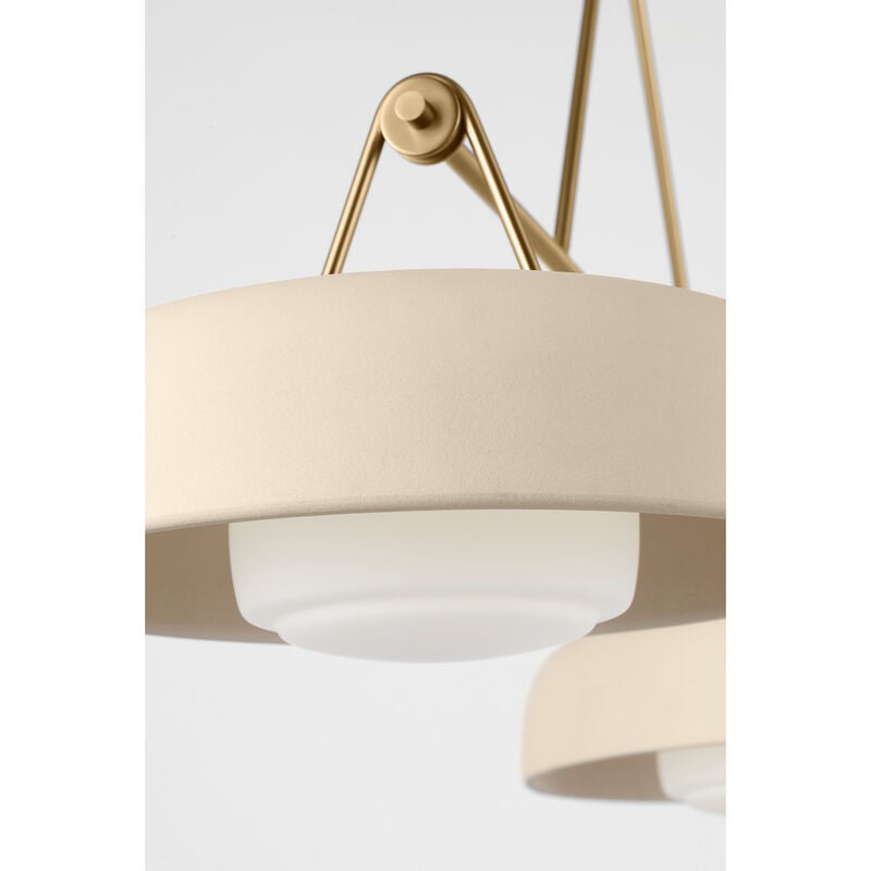 Liora Medium Linear Chandelier by Visual Comfort Studio