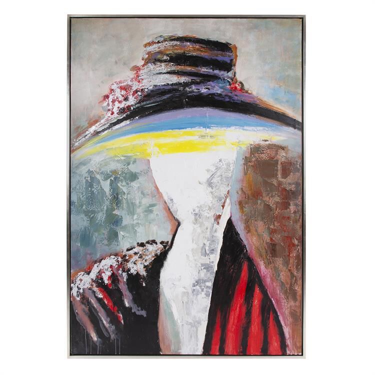 Lady Marta Hand Painted Original Art Painting by Howard Elliott Collection