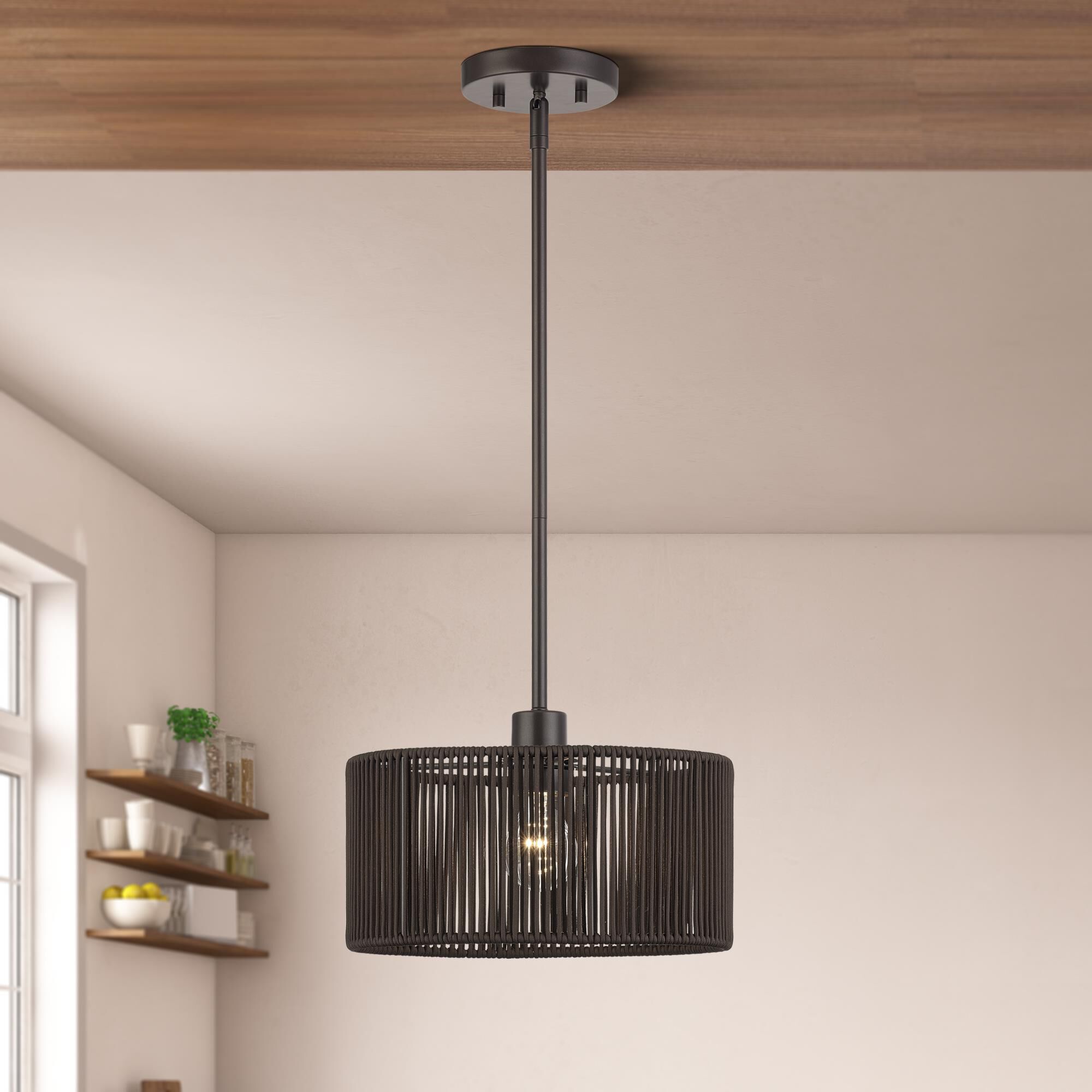 Acordia 12 Inch Mini Pendant by Livex Lighting