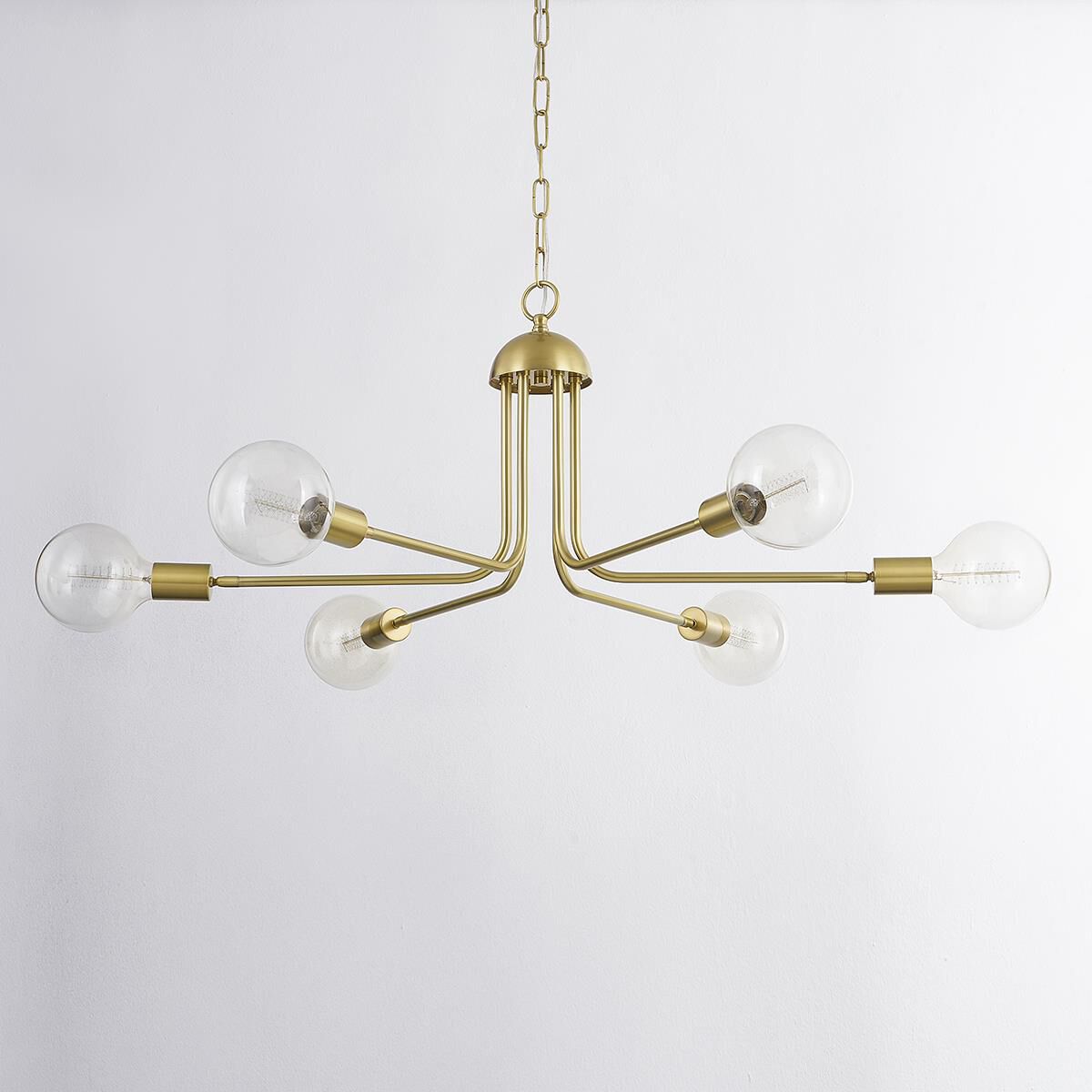 Shown in Aged Brass finish