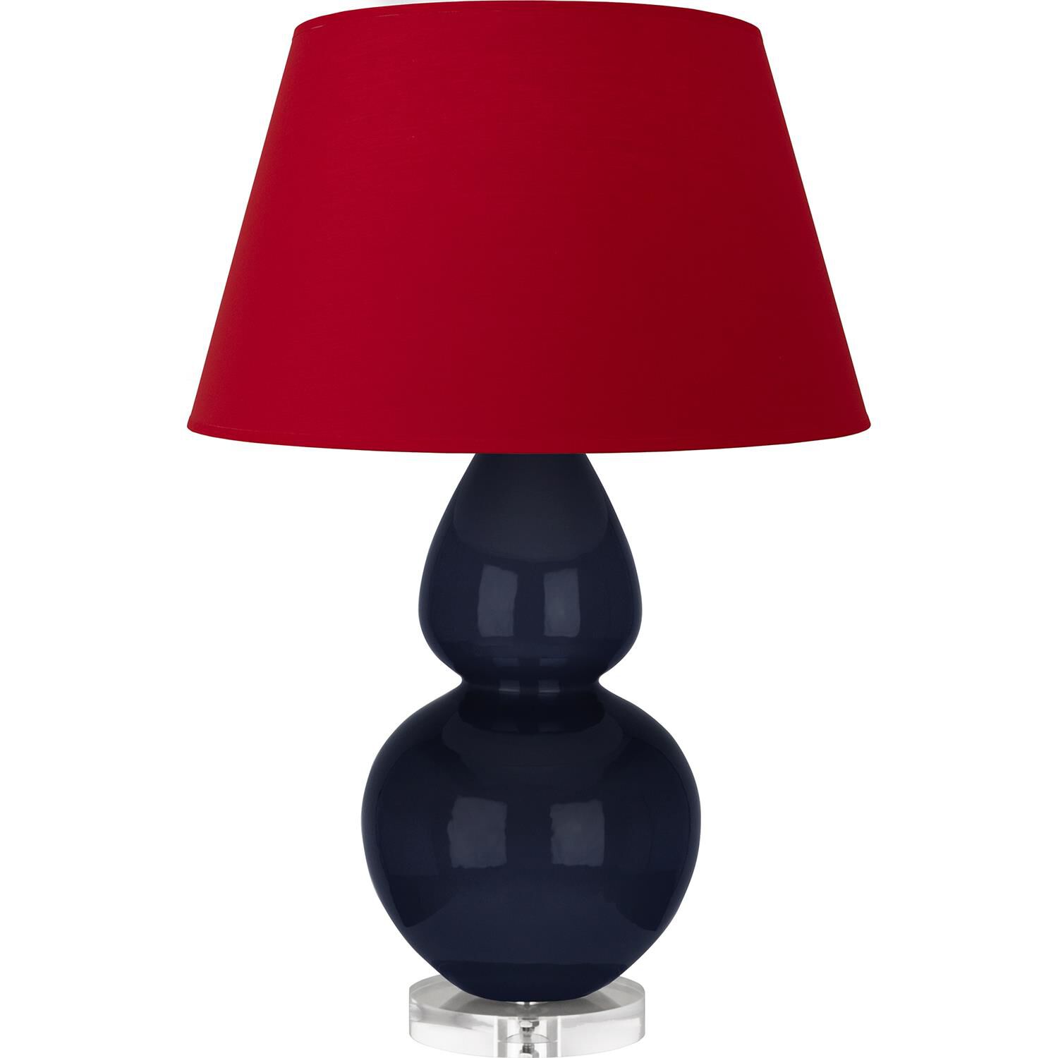 Double Gourd 31 Inch Table Lamp by Robert Abbey