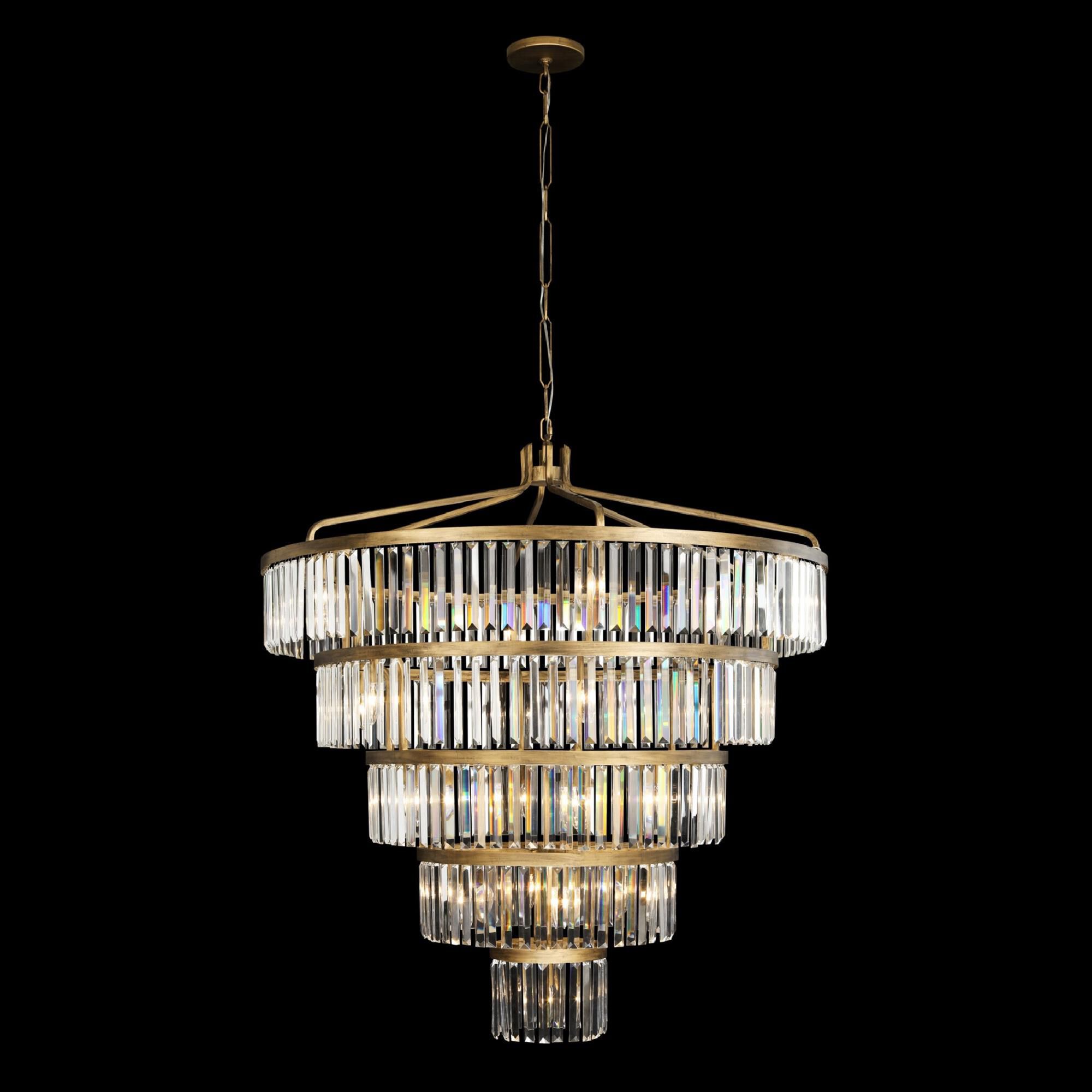 Social Club 44 Inch 25 Light Chandelier by Varaluz