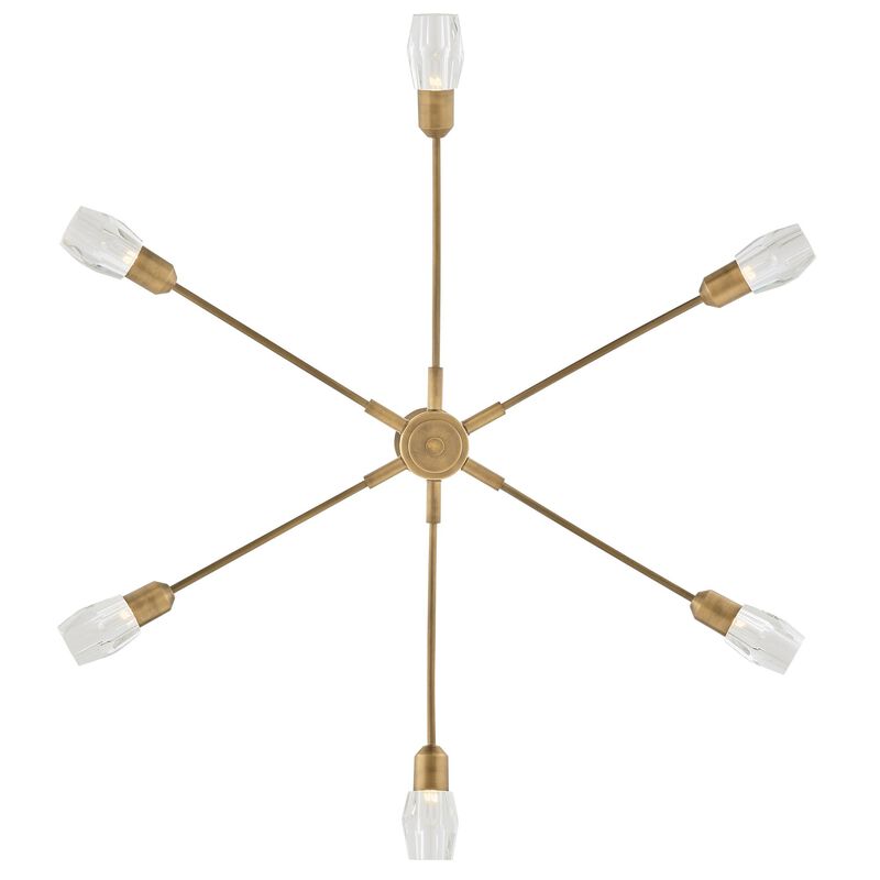 Atera 45 Inch 6 Light LED Chandelier by Fredrick Ramond