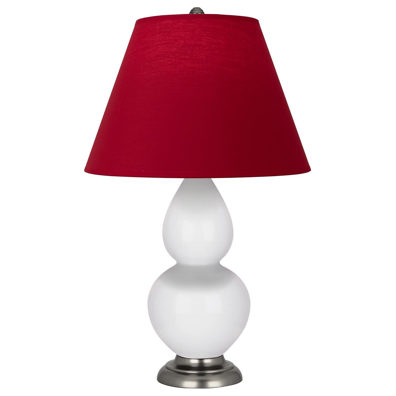 Shown in Daisy finish and Rose Red with Ink Black Lining shade and Antique Silver accent