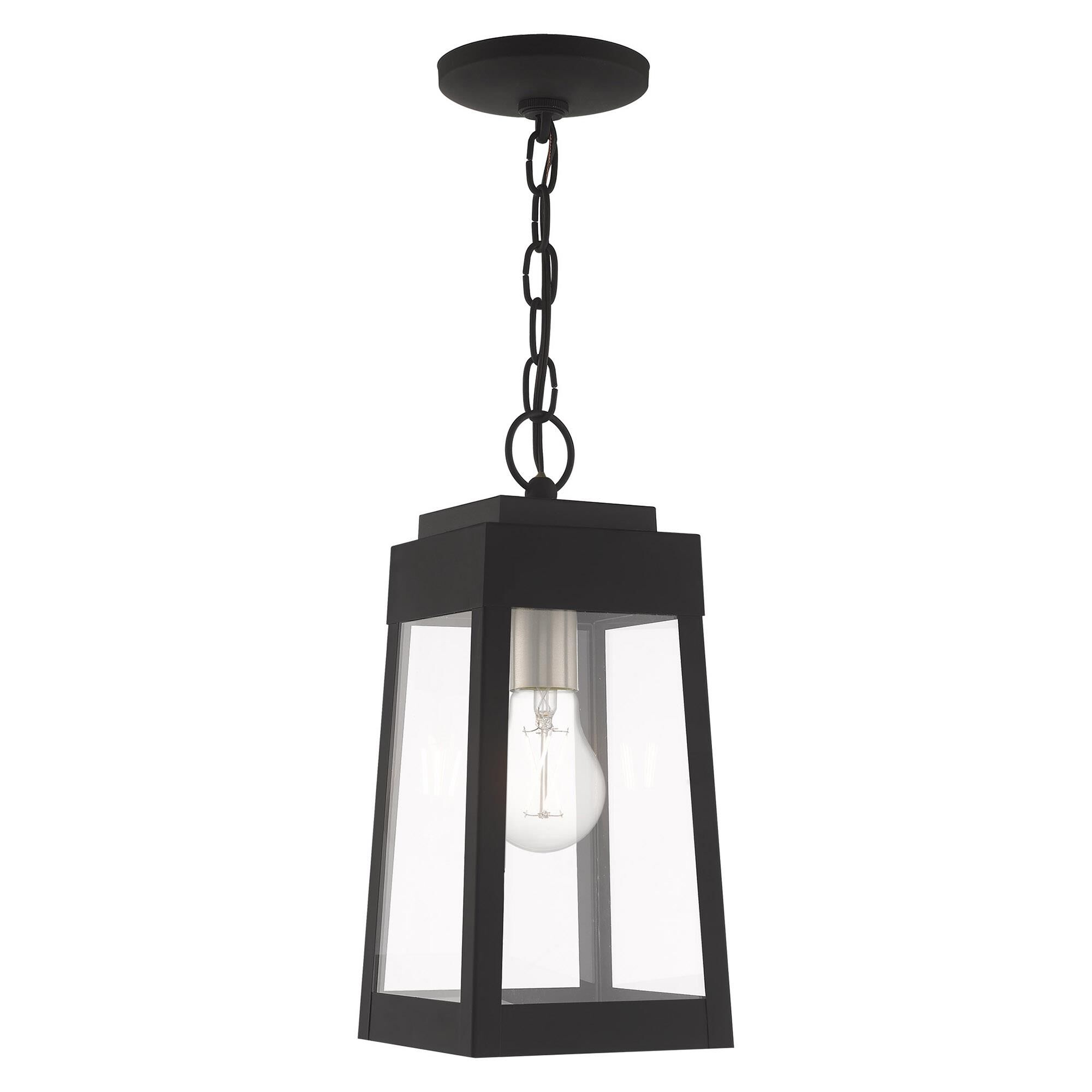 Oslo 14 Inch Tall 1 Light Outdoor Hanging Lantern by Livex Lighting