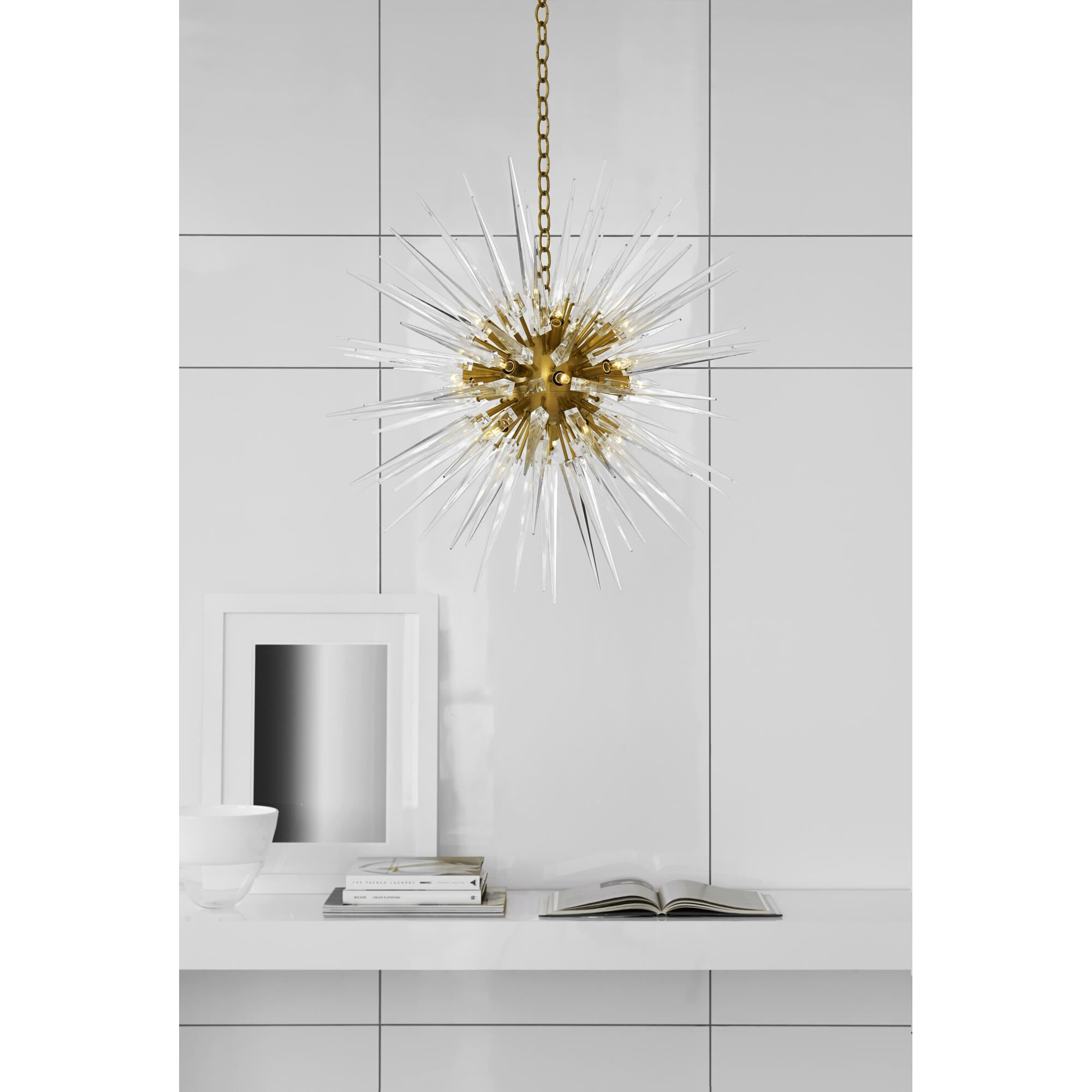 Chapman & Myers Quincy 30 Inch Large Pendant by Visual Comfort Signature Collection