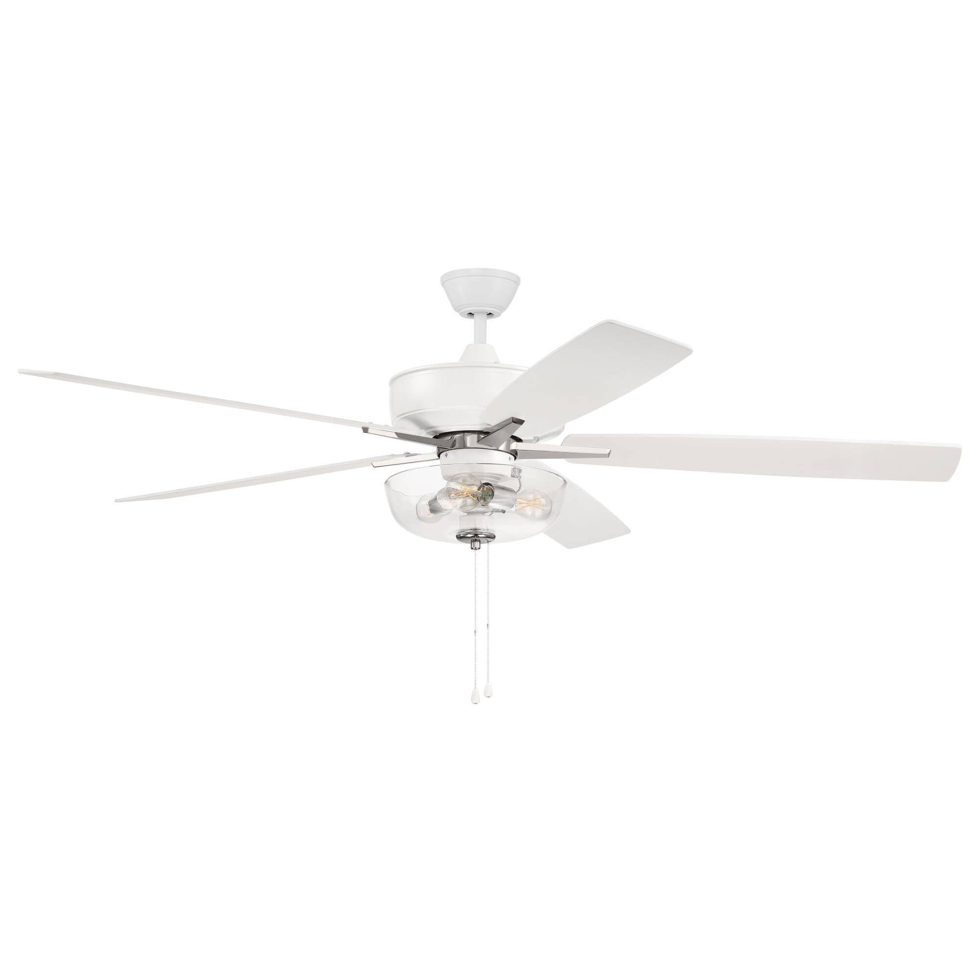 Super Pro Fan 60 Inch Ceiling Fan with Light Kit by Craftmade