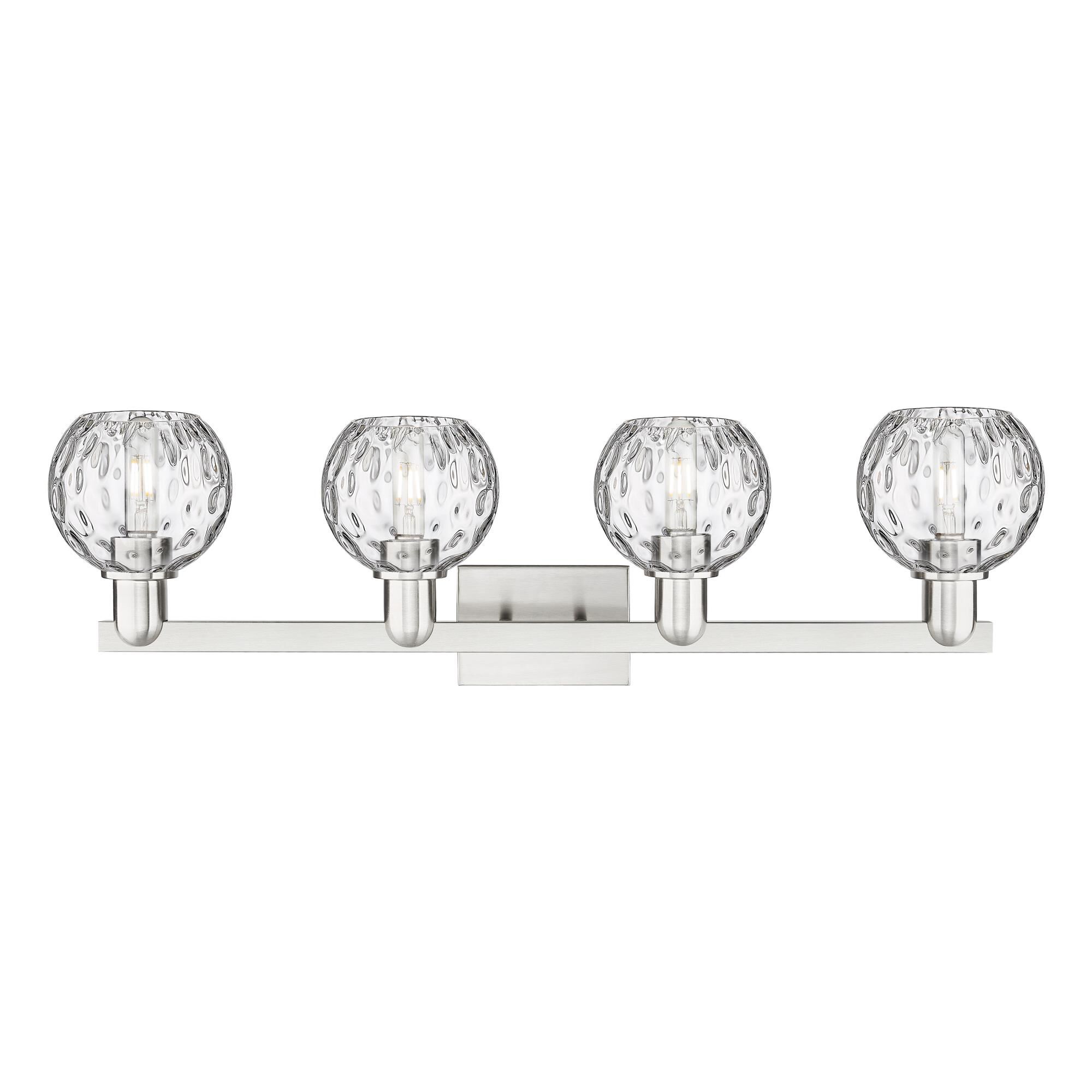 Bruno Marashlian Athens Water Glass 33 Inch Bath Vanity Light by Innovations Lighting