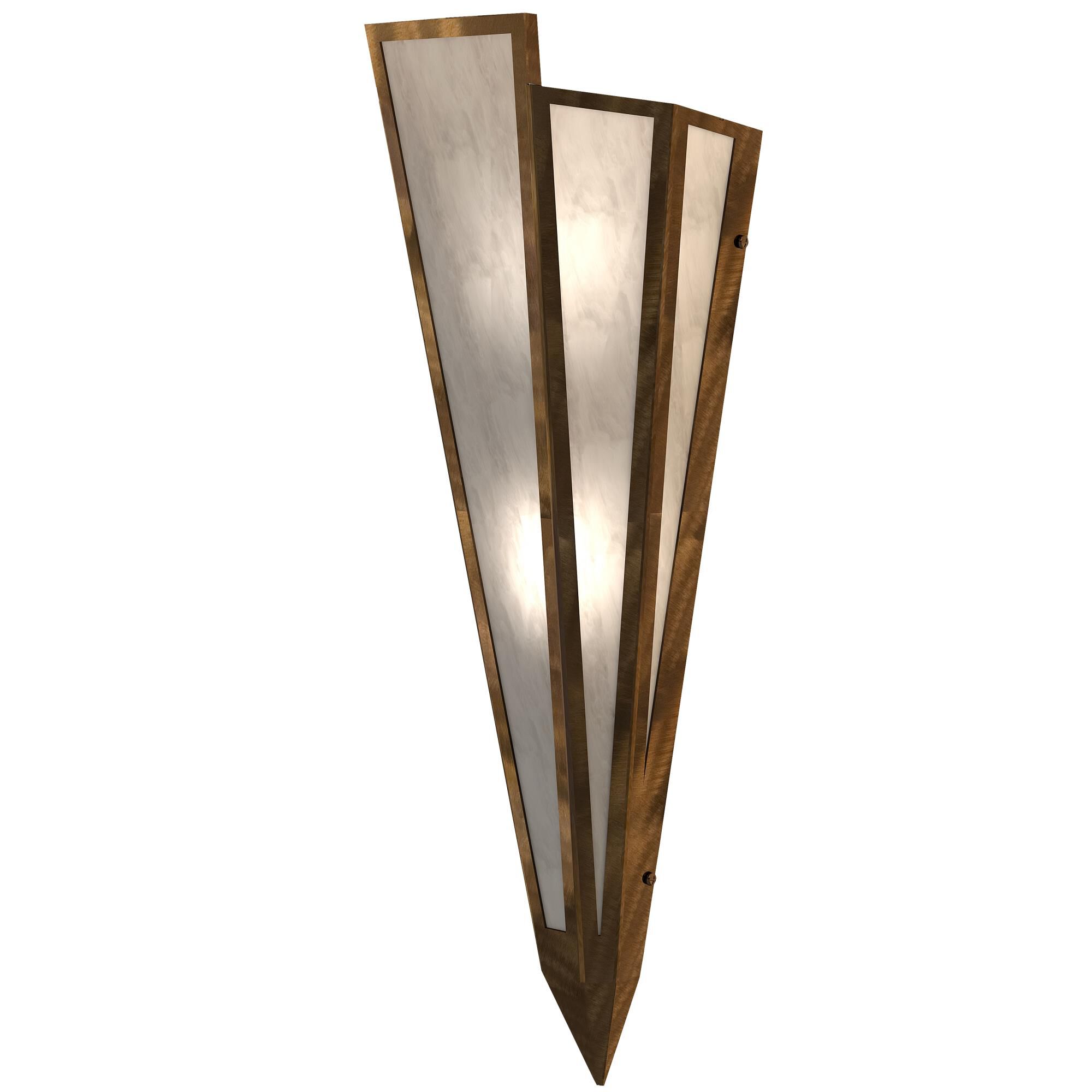 Shown in Antique Copper Finish finish and White glass