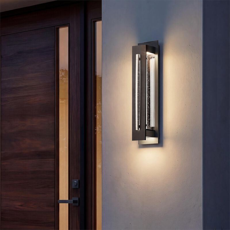 River Path 23 Inch Tall 2 Light LED Outdoor Wall Light by Kichler Lighting