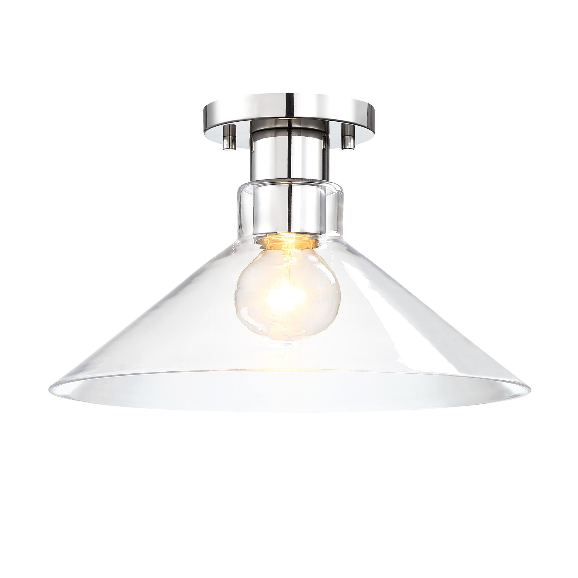 Leena 14 Inch Semi Flush Mount by Designers Fountain