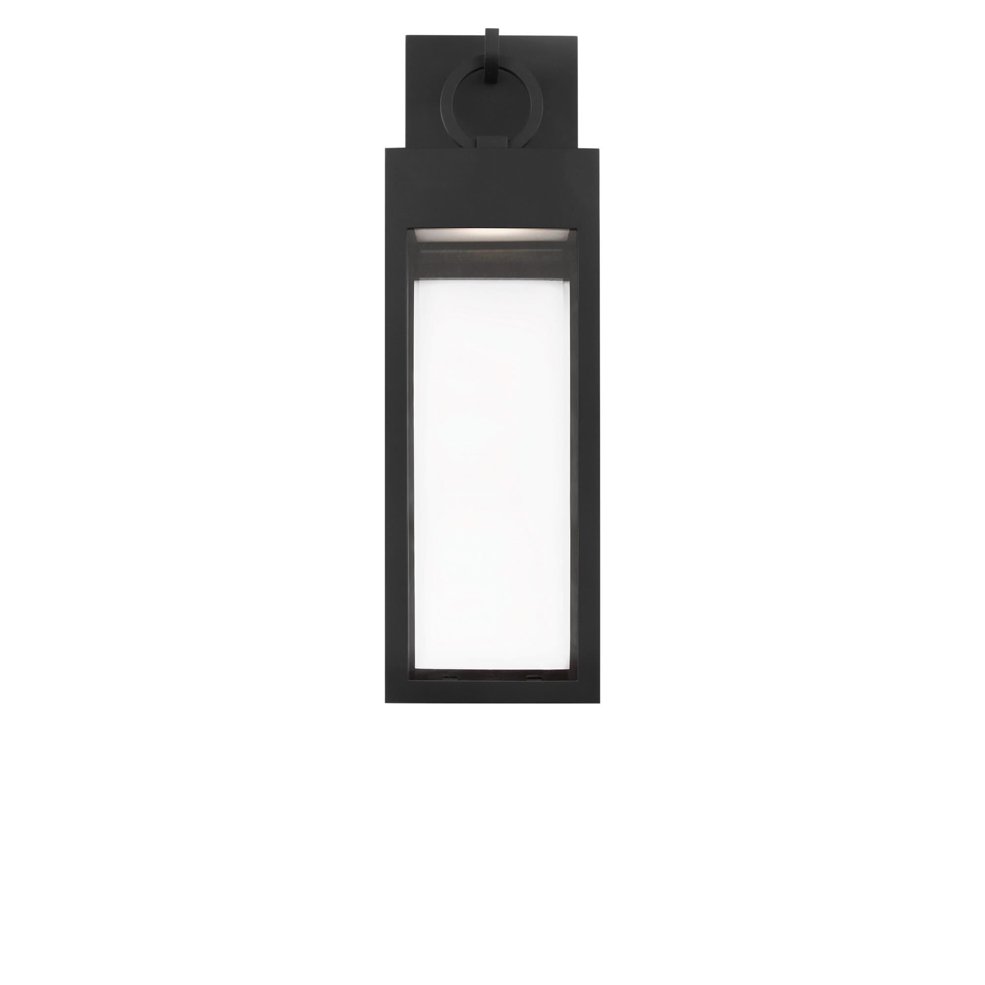 Shown in Textured Black finish and Clear and White Panels glass