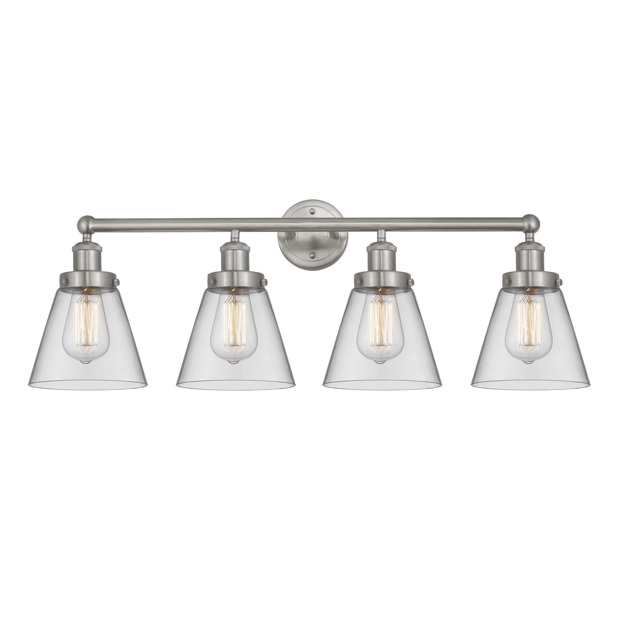 Bruno Marashlian Cone 33 Inch 4 Light Bath Vanity Light by Innovations Lighting