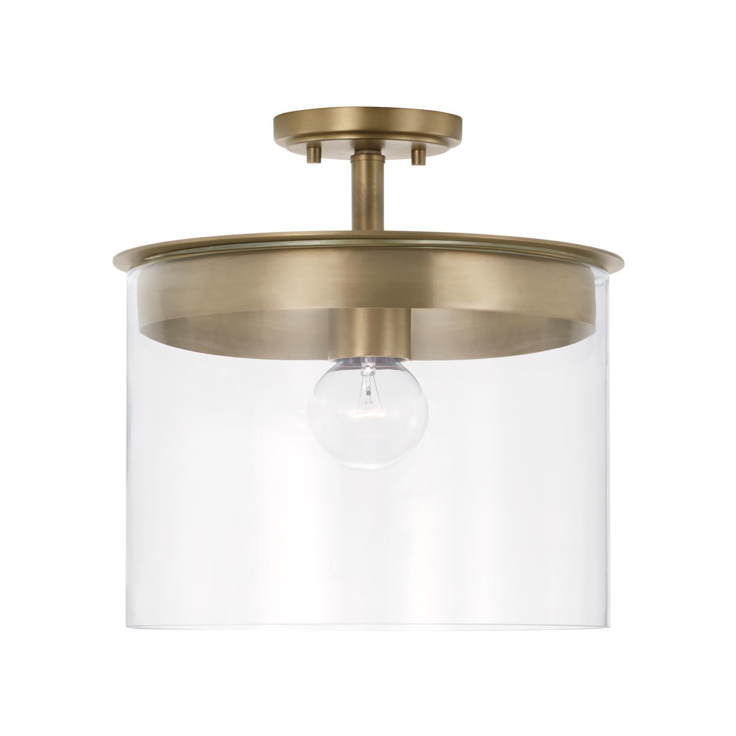 Mason Semi Flush Mount by Homeplace by Capital Lighting Fixture Company - Clearance