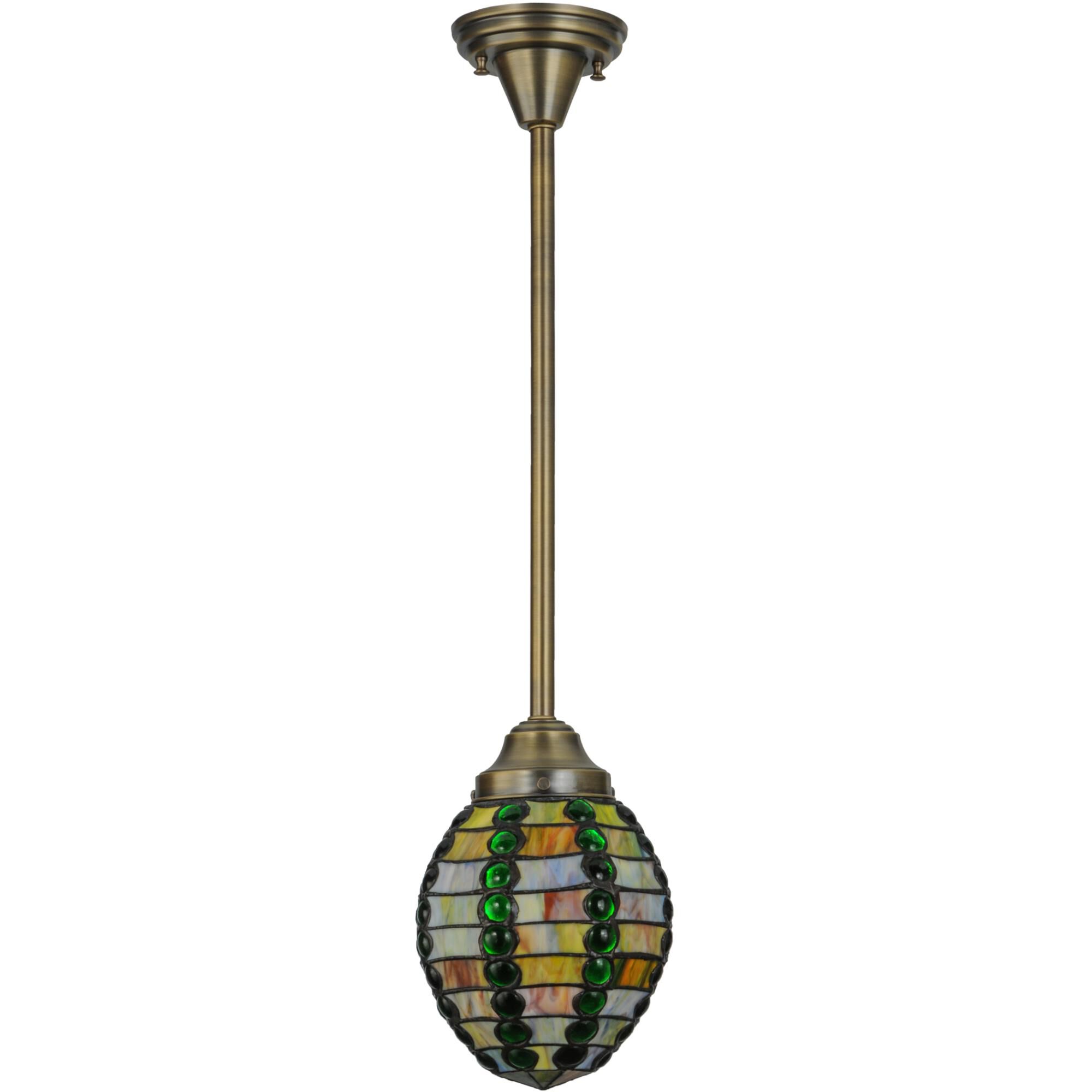Meyda Lighting 8 Inch Mini Pendant