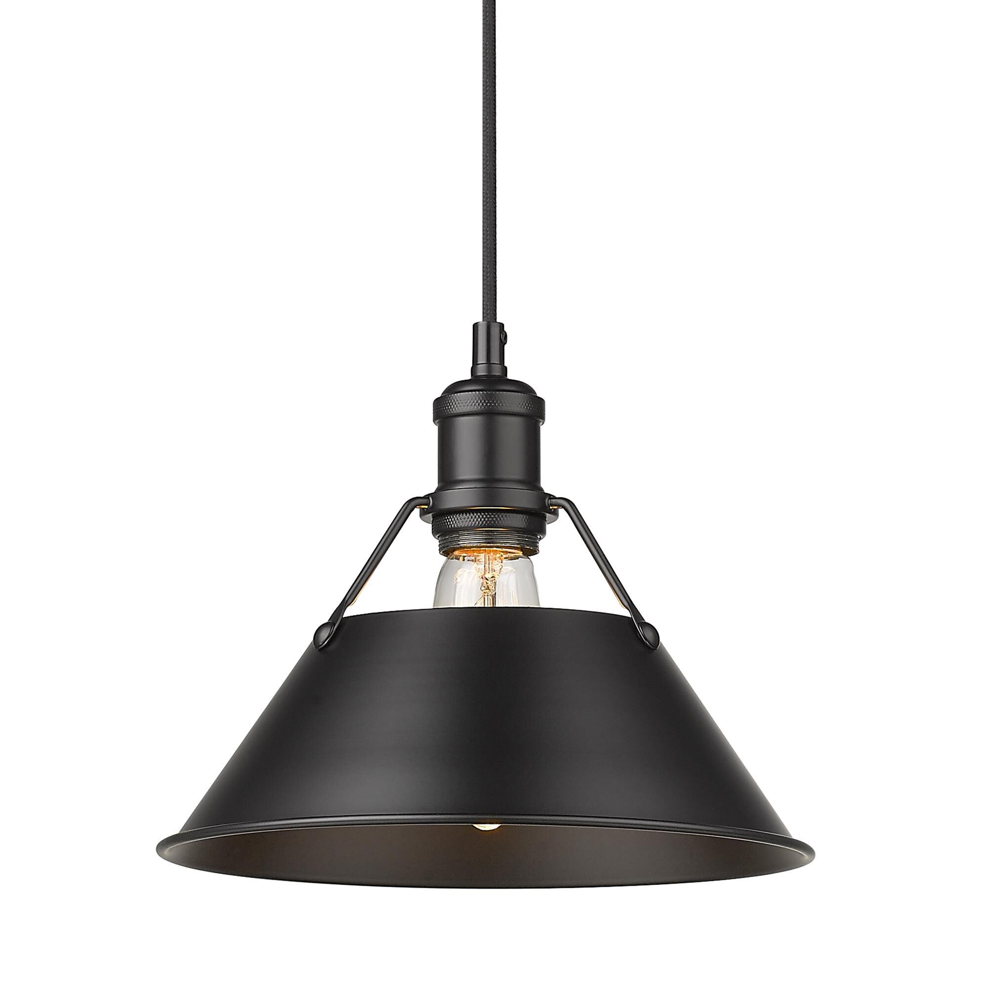 Orwell 10 Inch Mini Pendant by Golden Lighting
