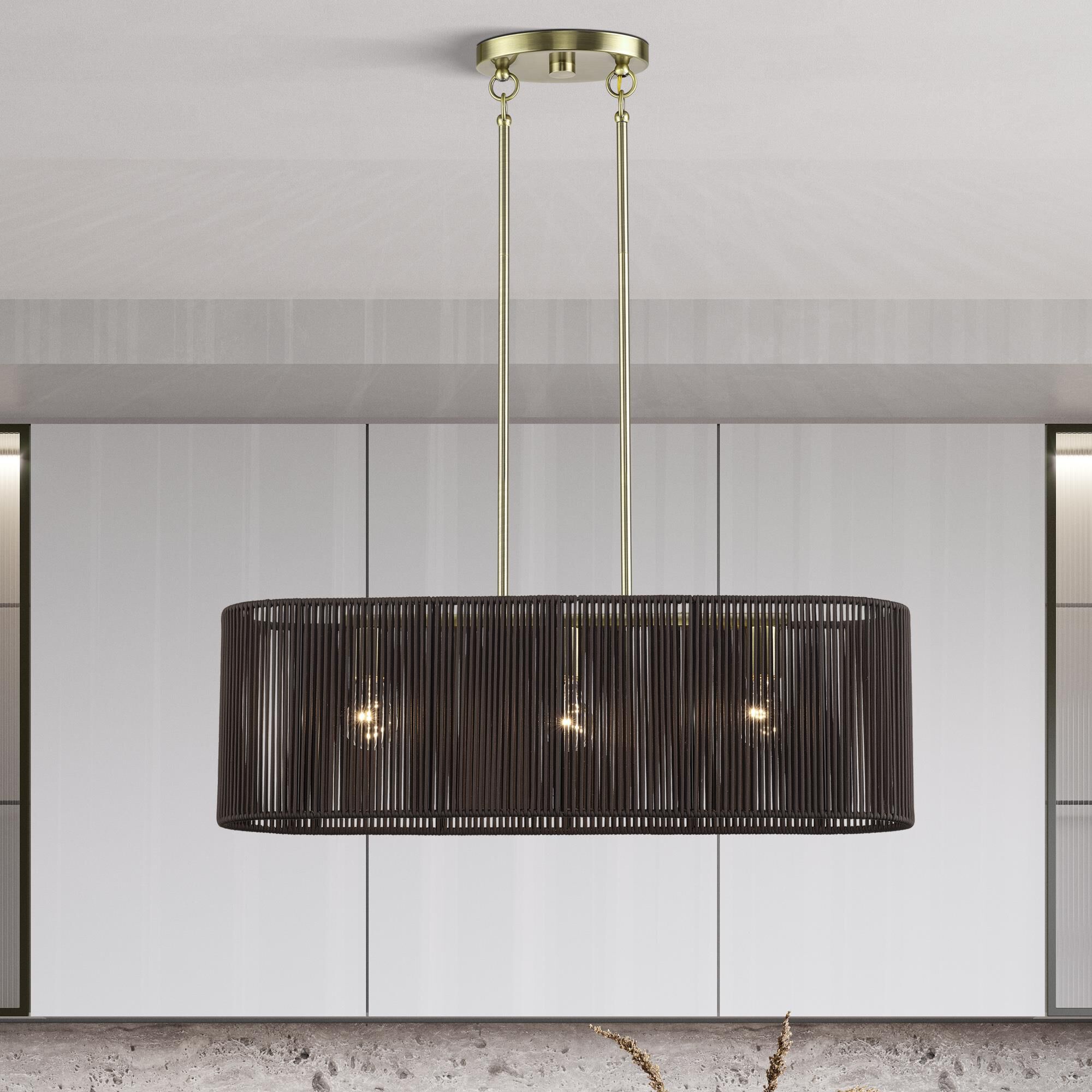 Acordia 30 Inch Linear Suspension Light by Livex Lighting