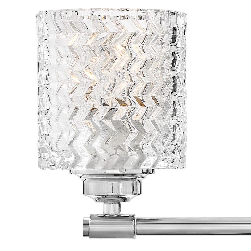 Elle 27 Inch 3 Light Bath Vanity Light by Hinkley